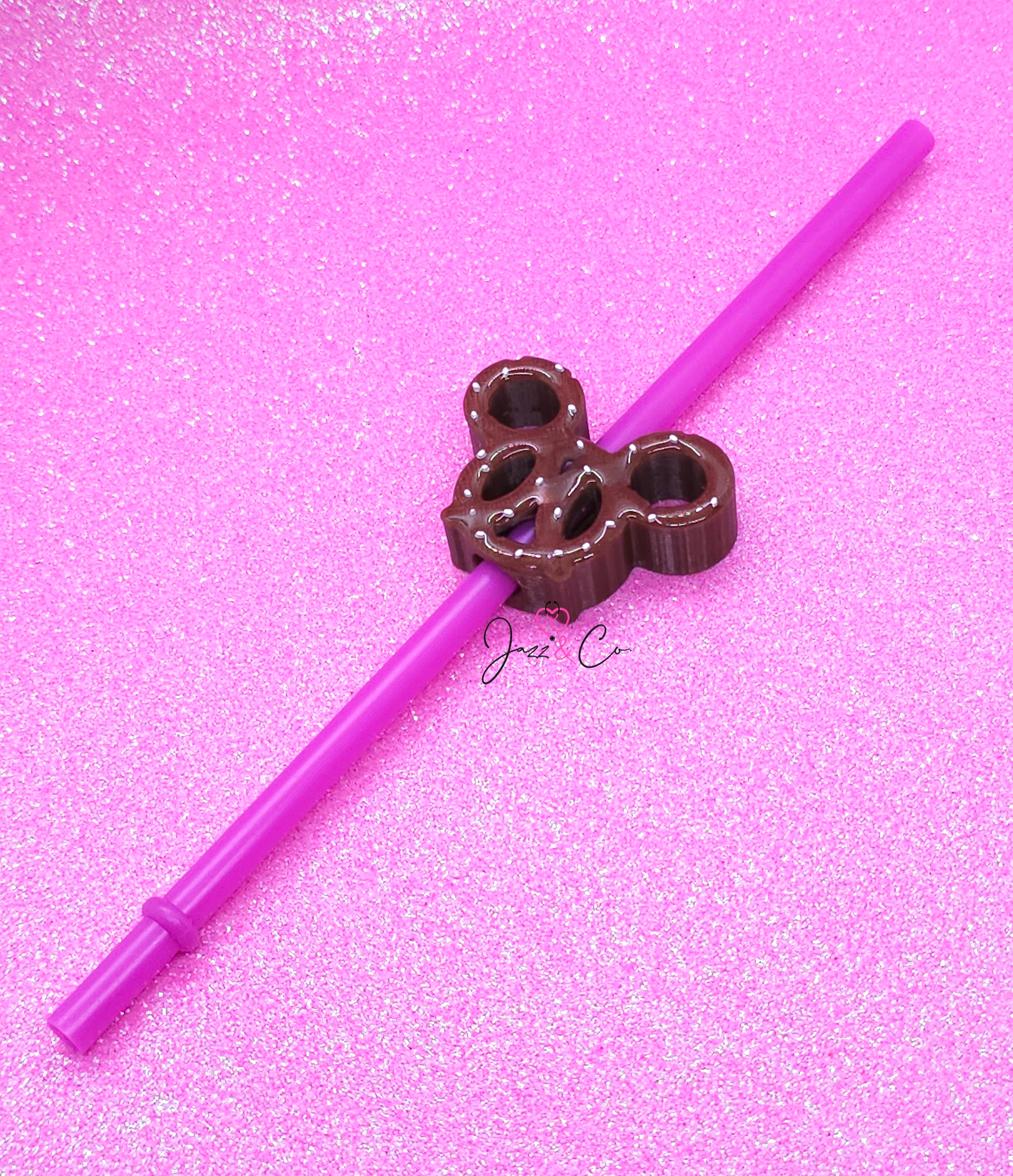 Pretzel Straw Topper