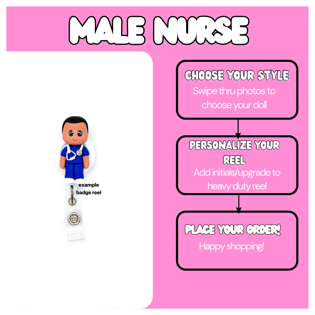 Murse Badge Reel