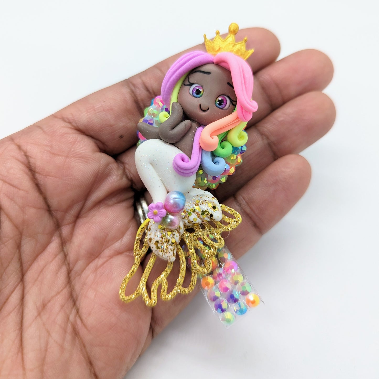Mermaid ID Badge Reel