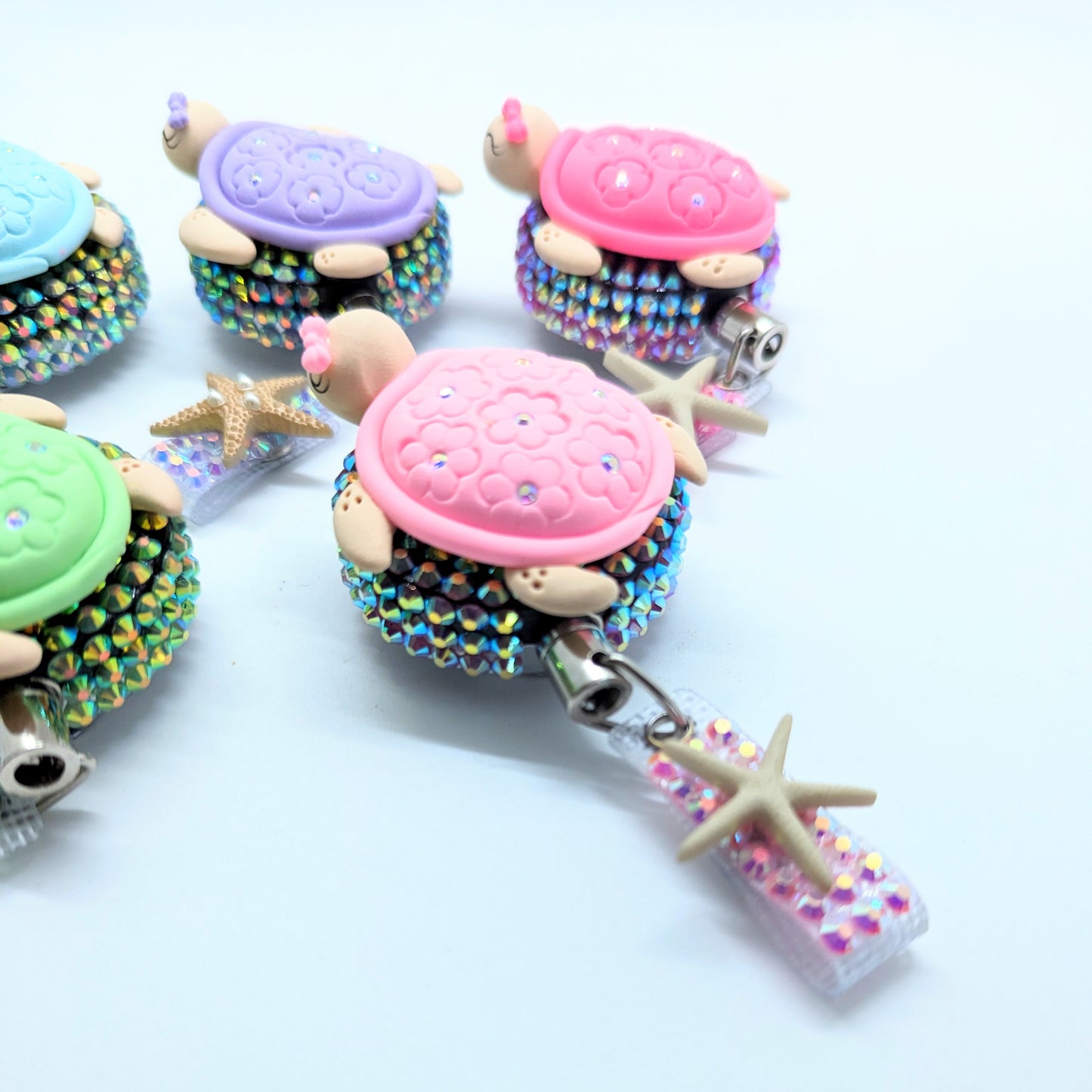 Sea Turtle Badge Reel