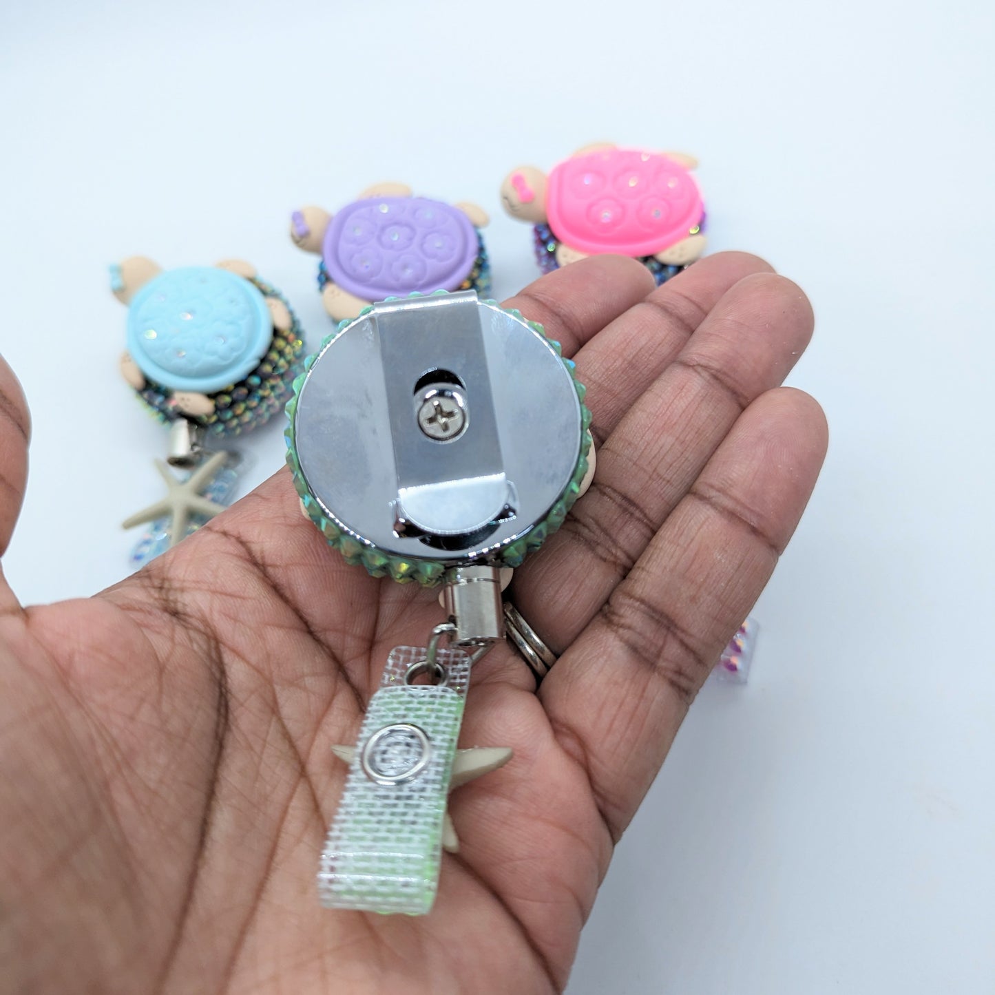 Sea Turtle Badge Reel