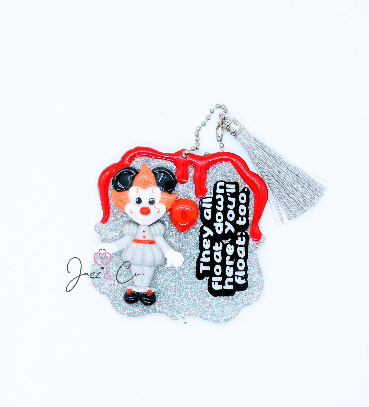 Clown Horror Key Chain