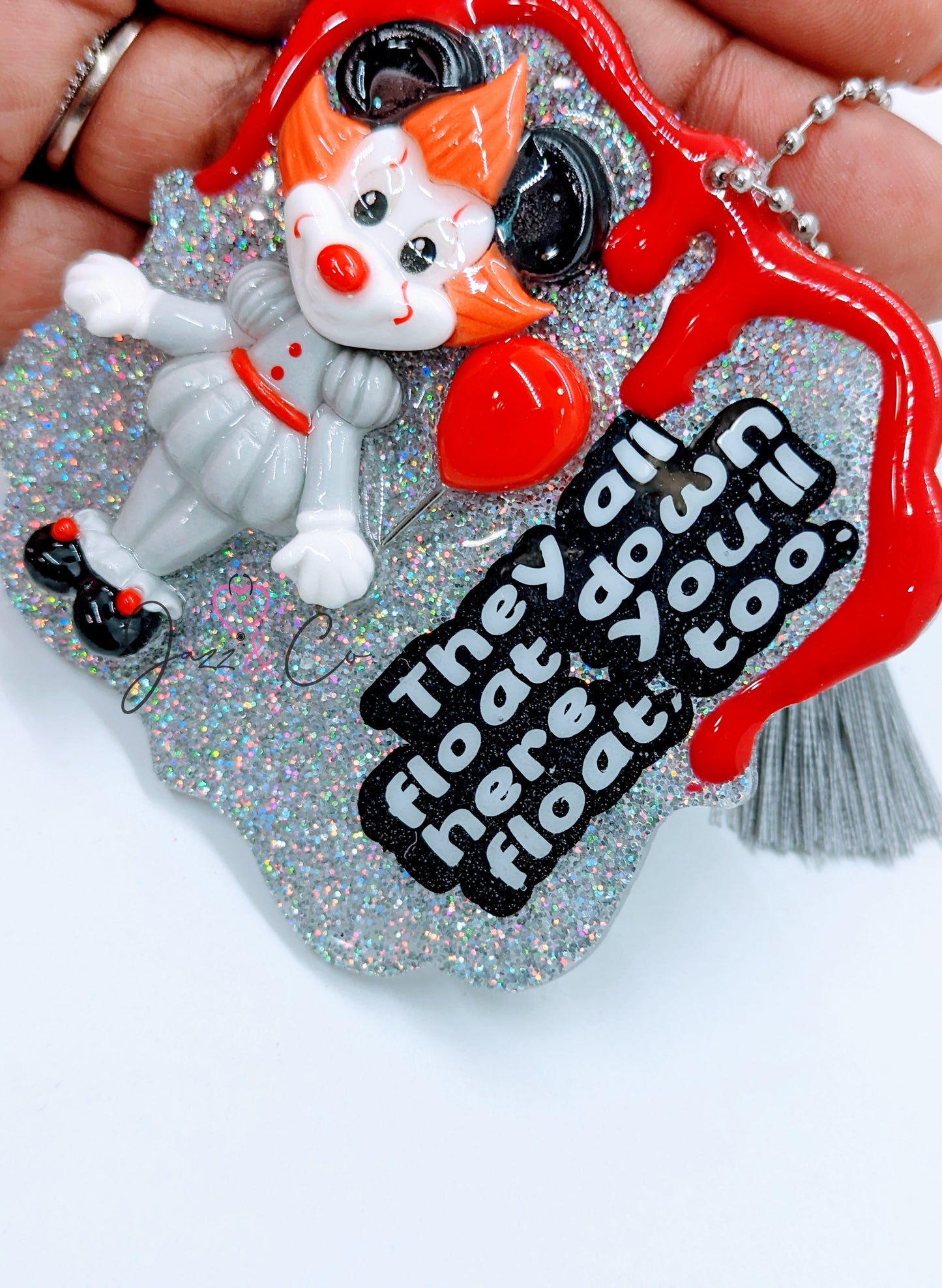 Clown Horror Key Chain