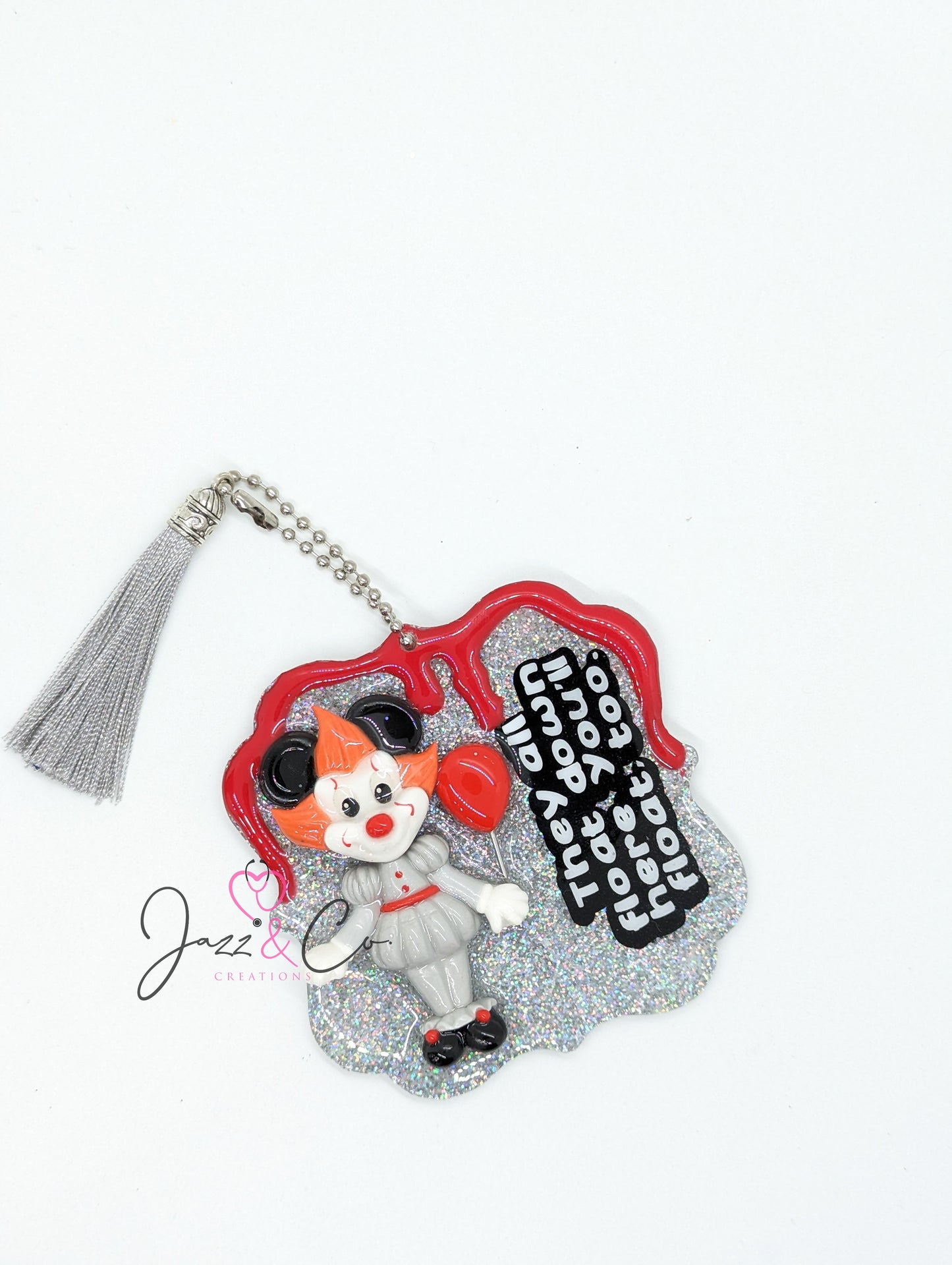 Clown Horror Key Chain