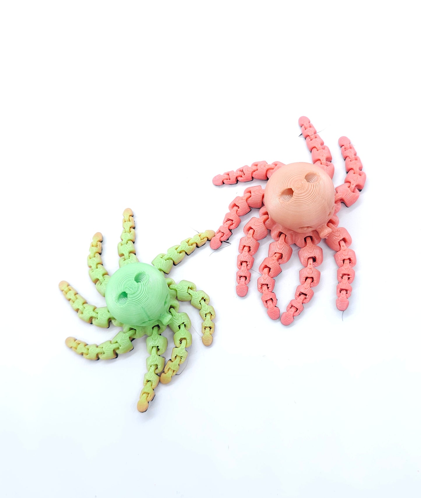 Flexible Octopus Badge Reel Charm - Interactive Nurse Accessory