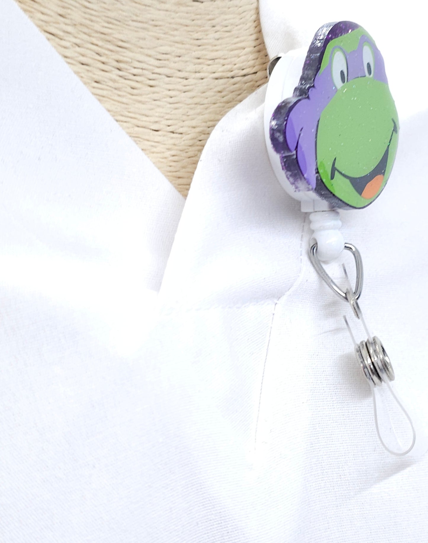 Ninja Turtle Badge Reel