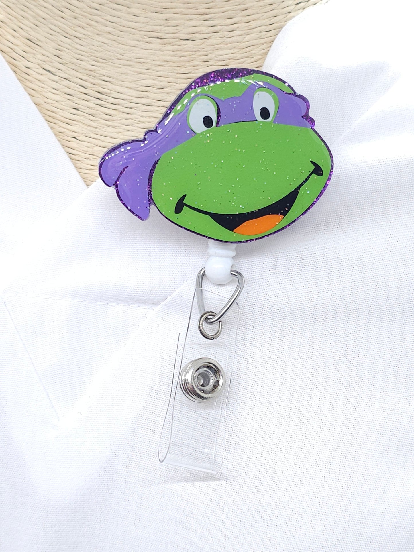 Ninja Turtle Badge Reel