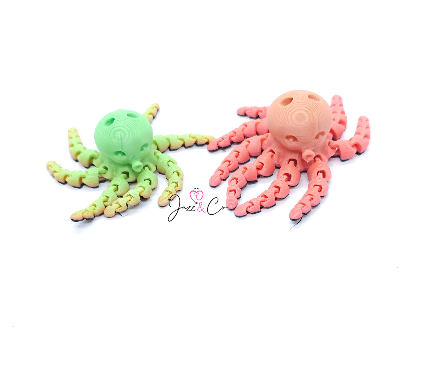 Flexible Octopus Badge Reel Charm - Interactive Nurse Accessory