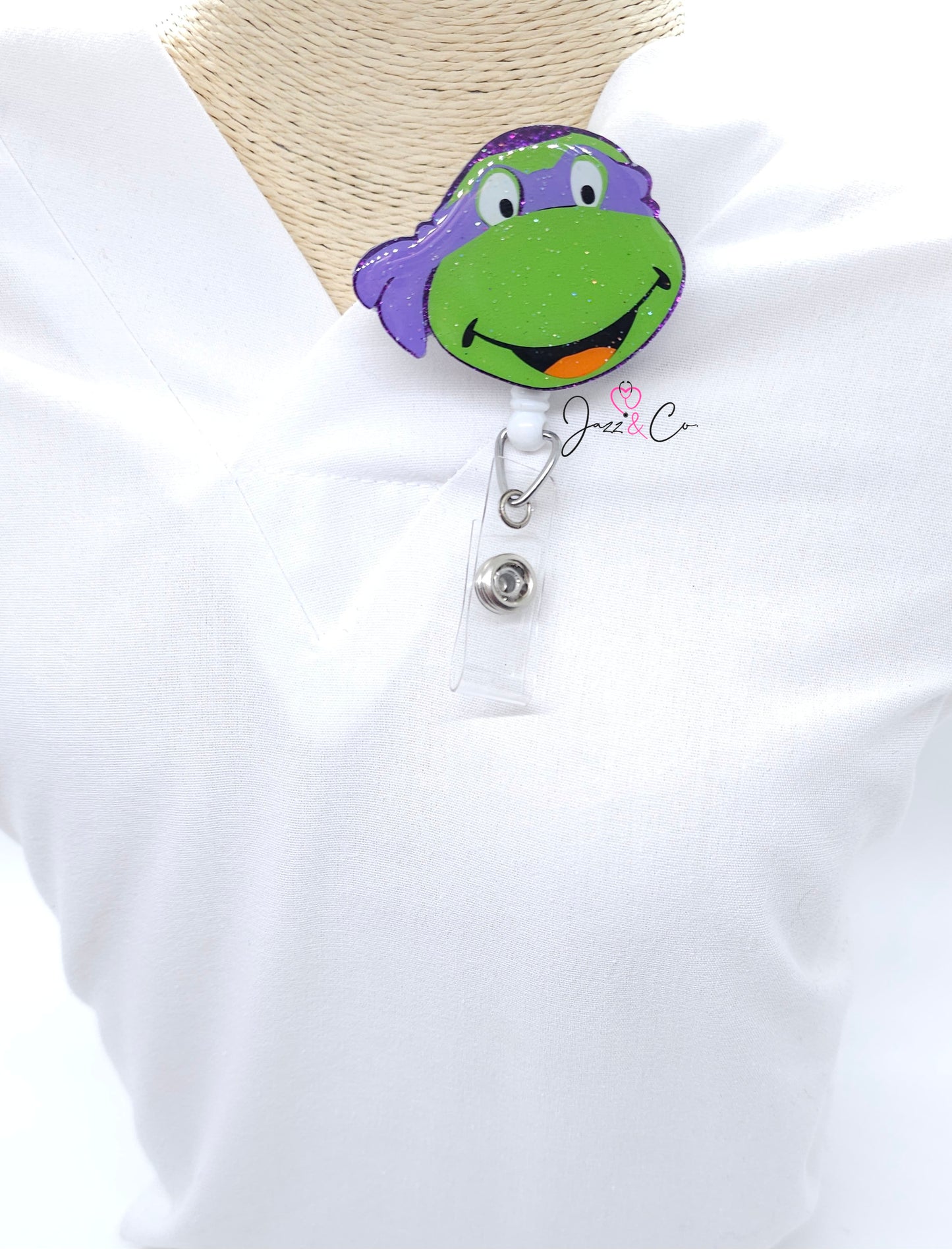 Ninja Turtle Badge Reel