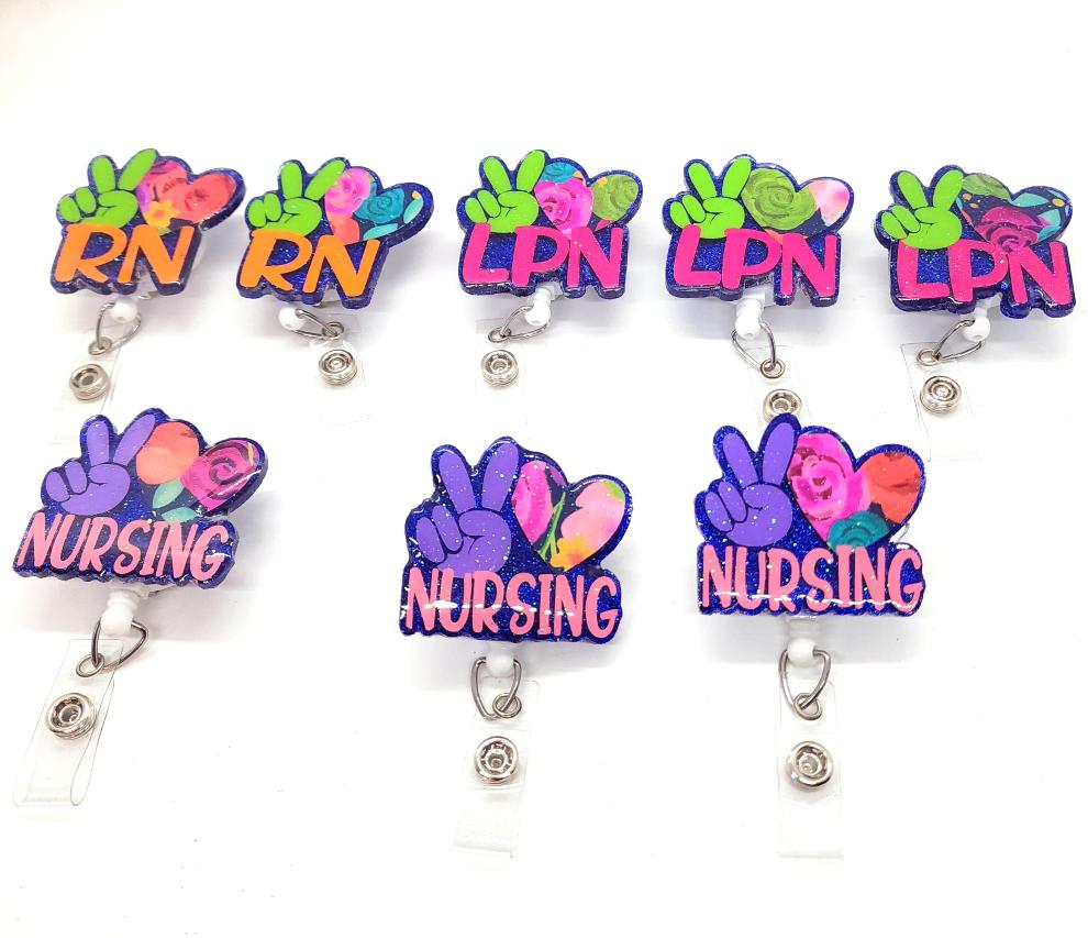 Nursing Badge Reel – Jazz & Co. Creations