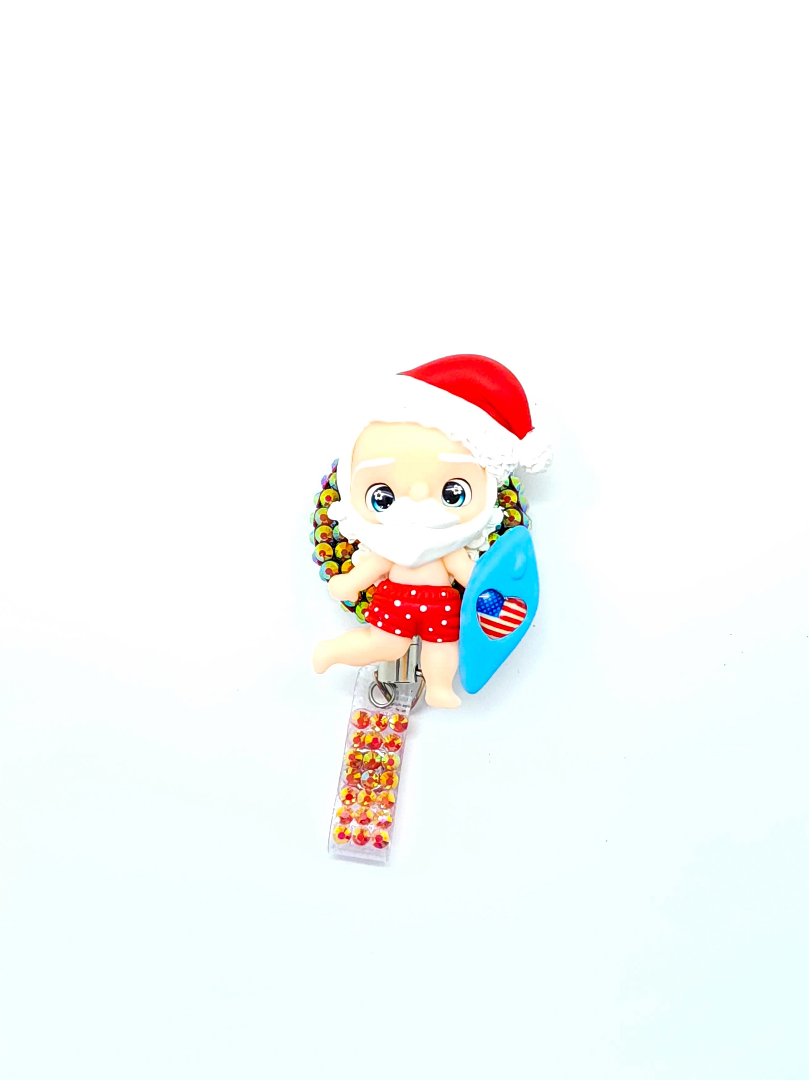 Santa Claus Badge Reel