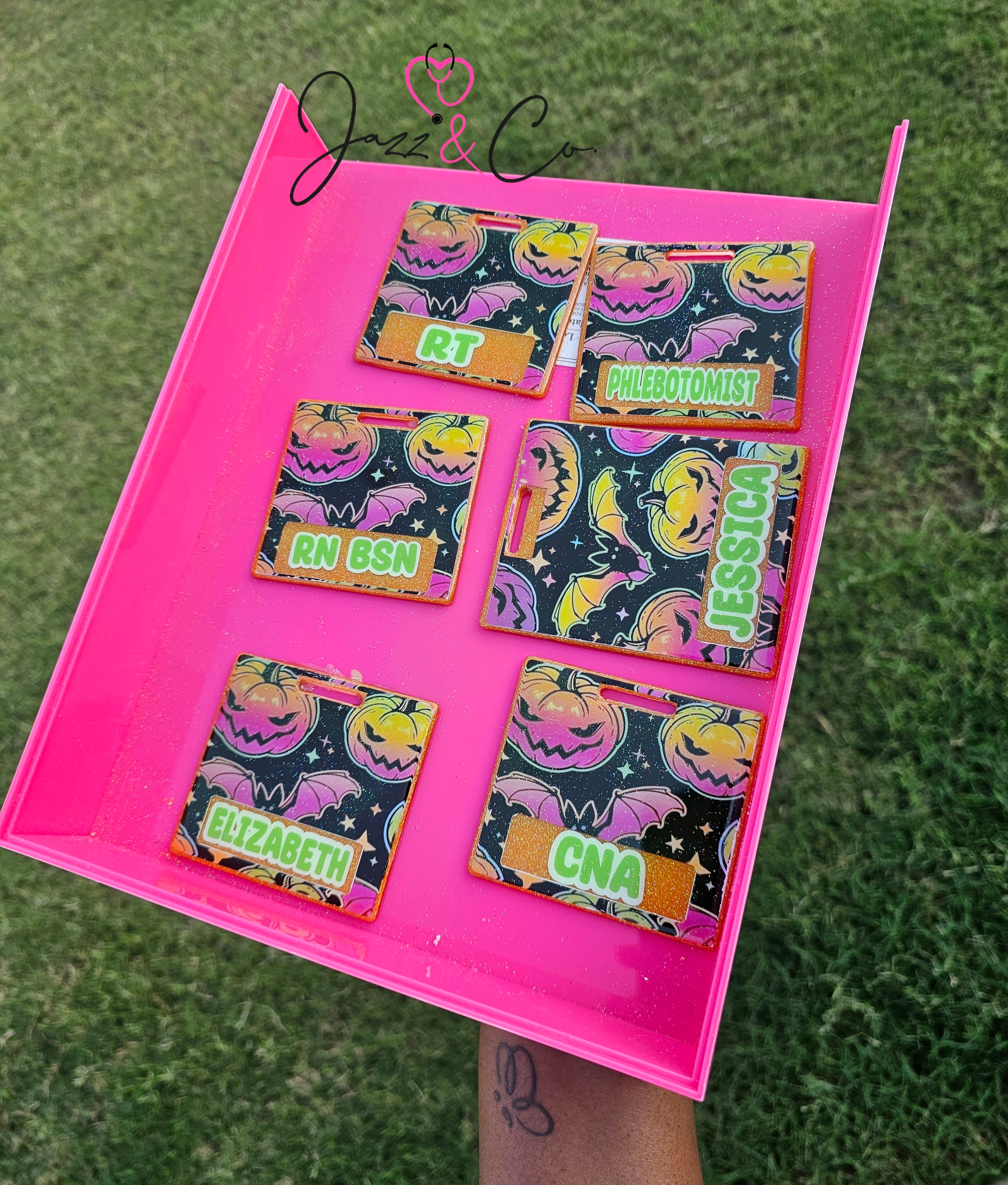 Halloween Print Badge Buddy