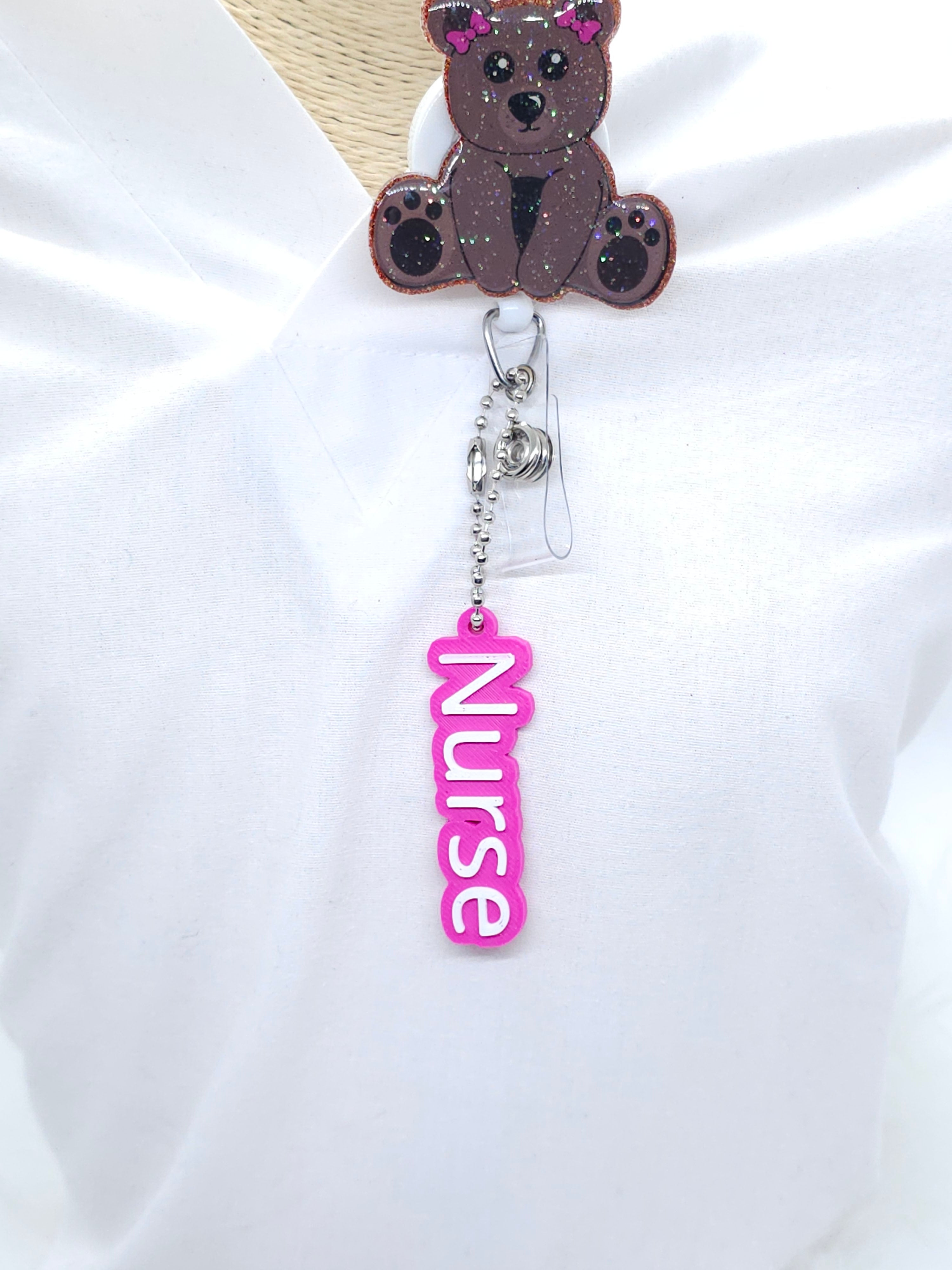 Nurse Charm For Badge Reel