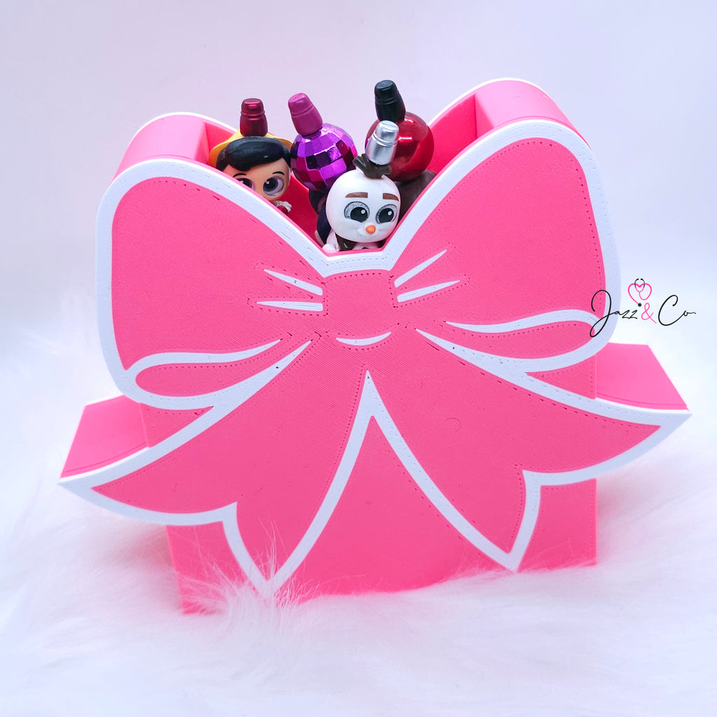 Coquette Bow Pencil Holder
