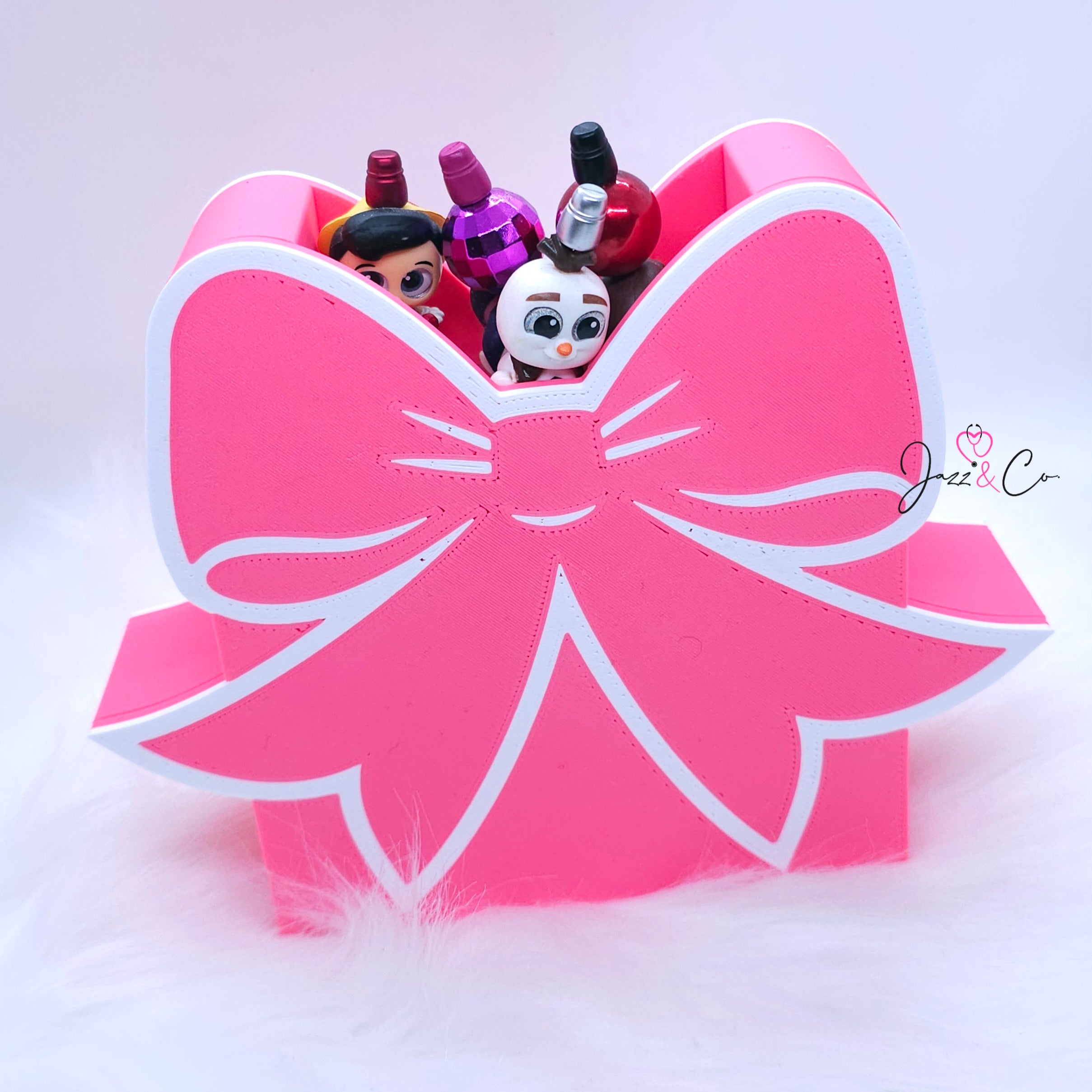Coquette Bow Pencil Holder