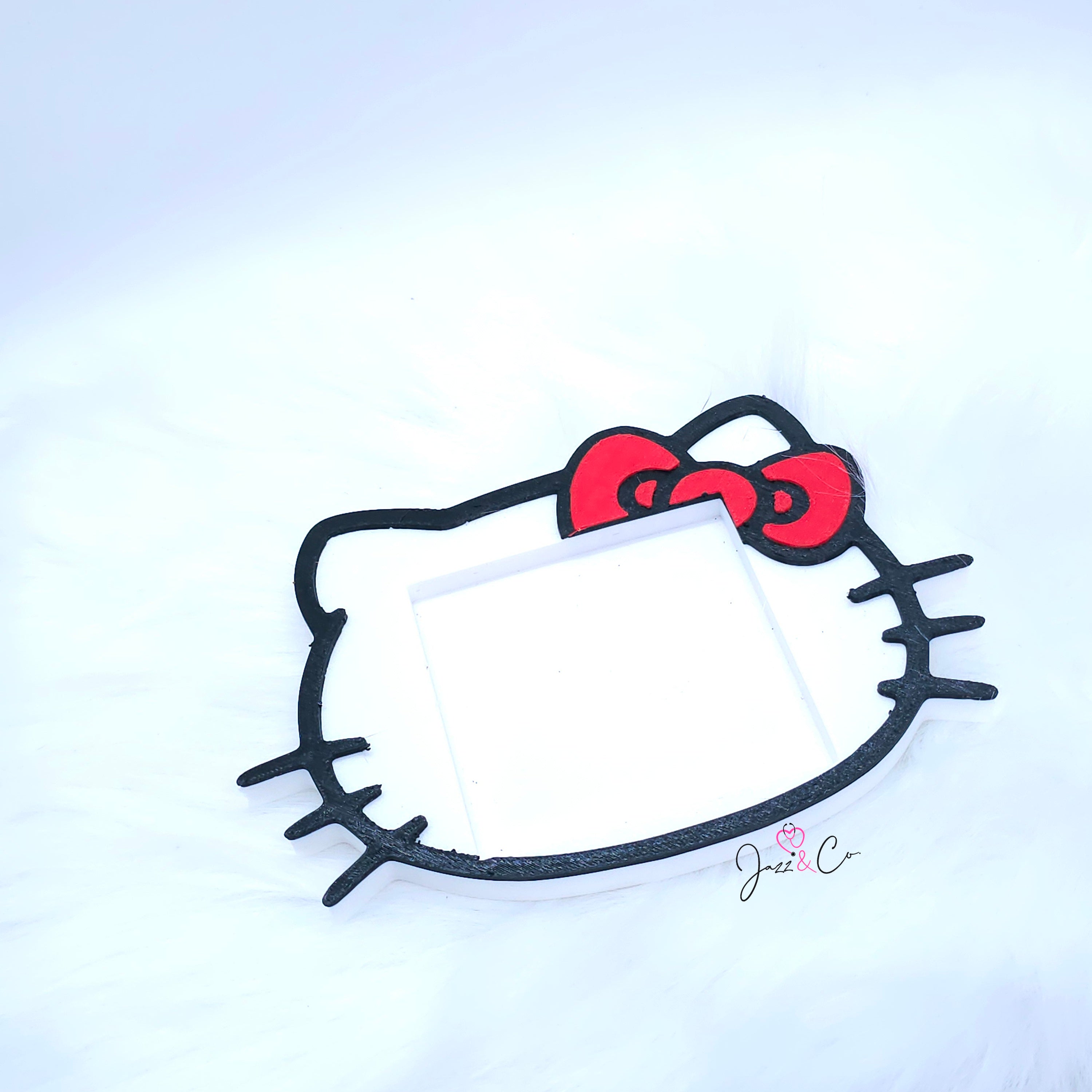 Kitty Sticky Notes Holder