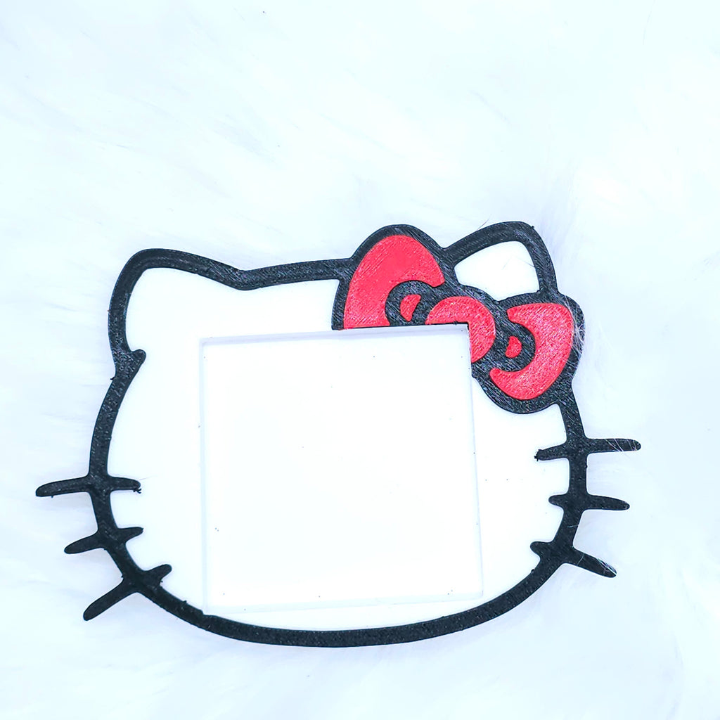 Kitty Sticky Notes Holder