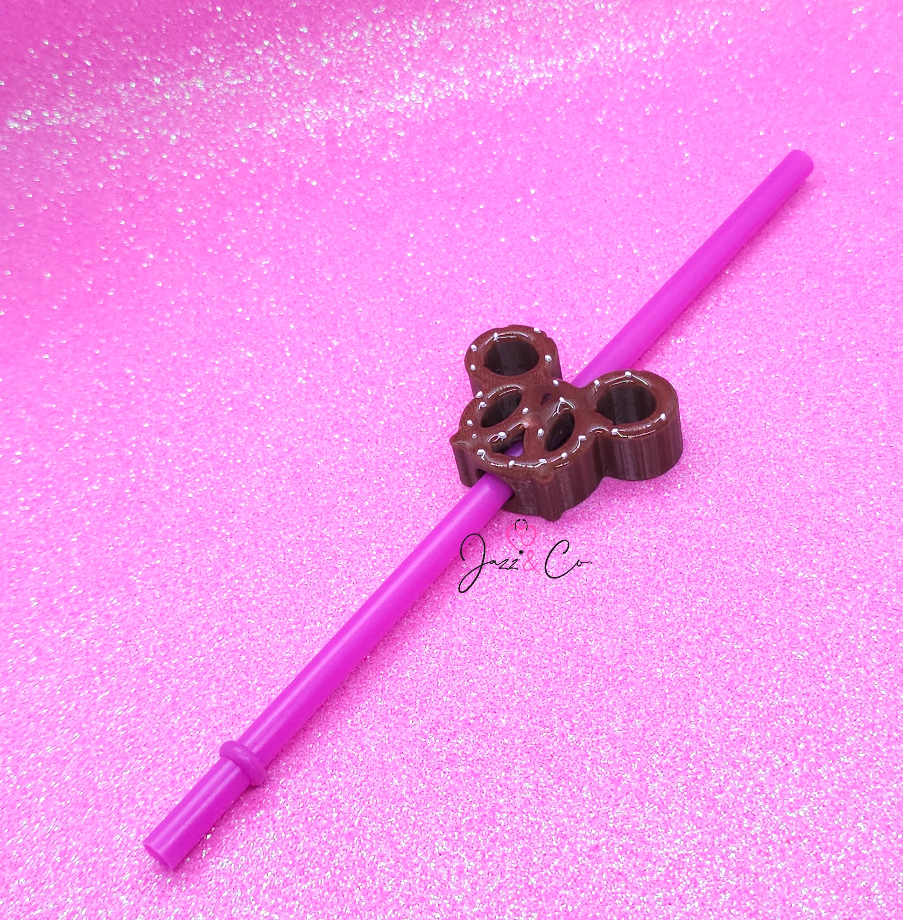 Pretzel Straw Topper