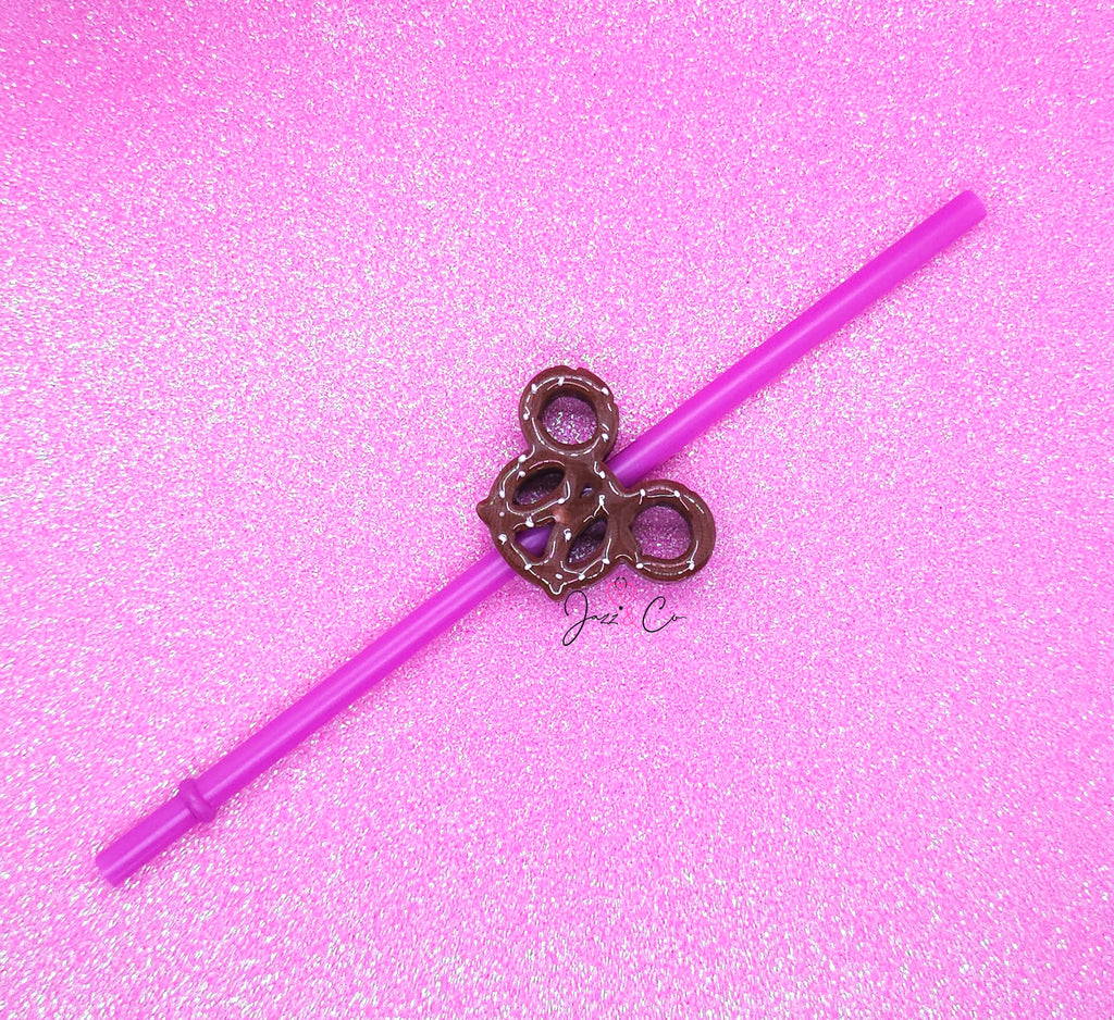 Pretzel Straw Topper