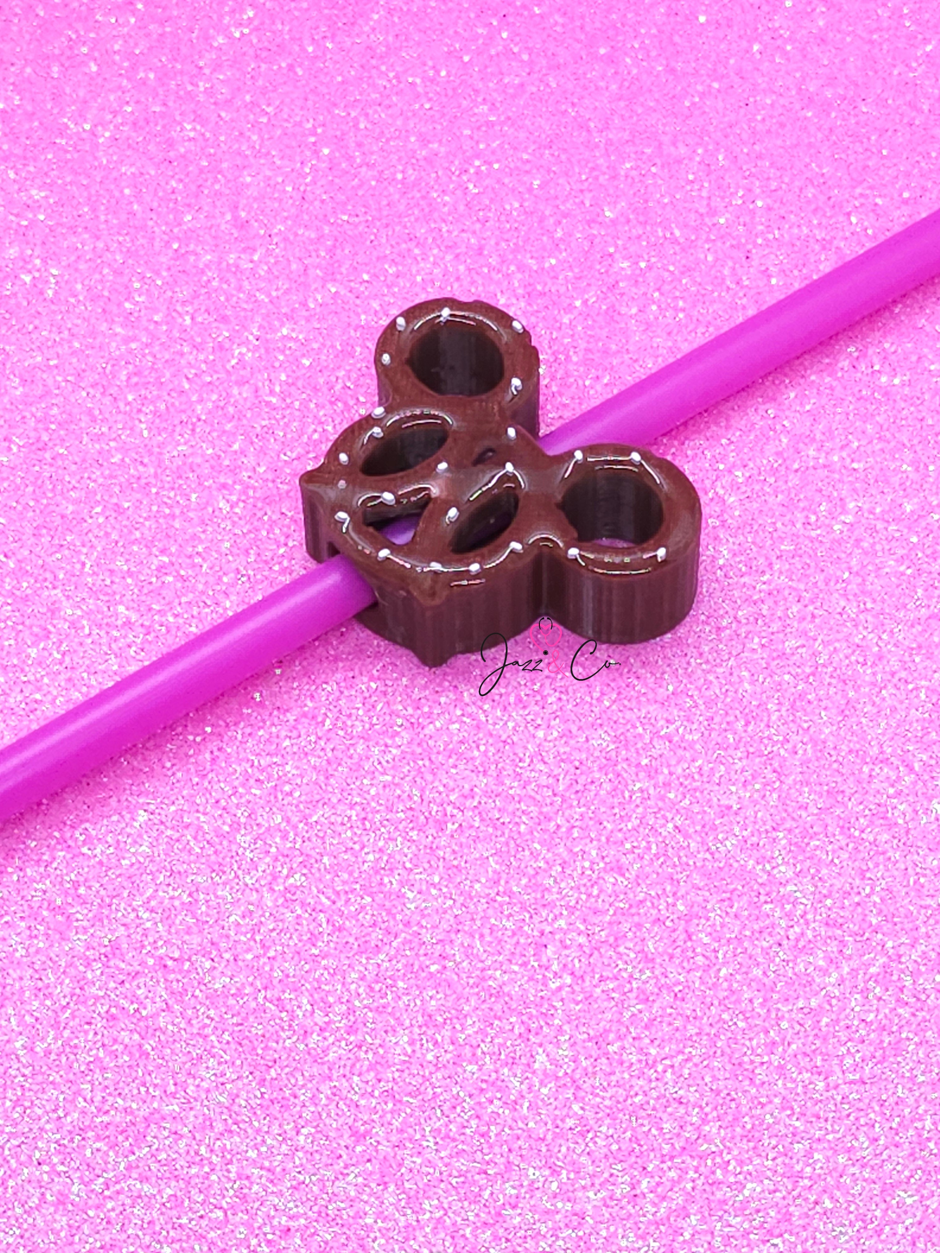 Pretzel Straw Topper
