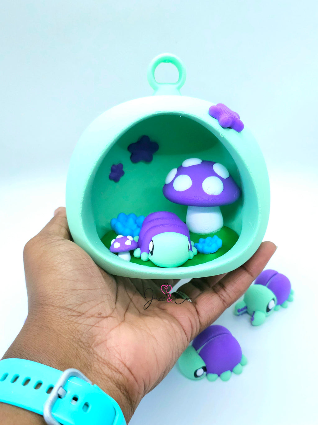 Beetle Terrarium Collectible Desk Toy & Figurine Set