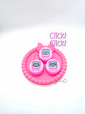 Virtual Pet Cat Fidget Clicker Keychain