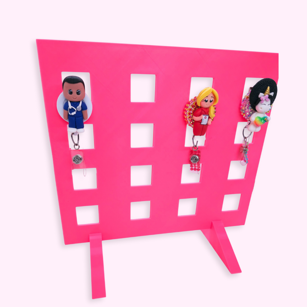 Badge Reel Display Holder - Organize & Showcase Your Nurse Badge Reel Collection