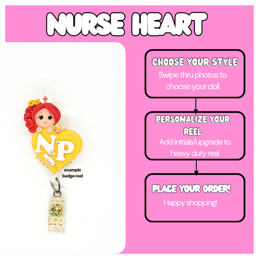 Heart of Nursing Badge Reel