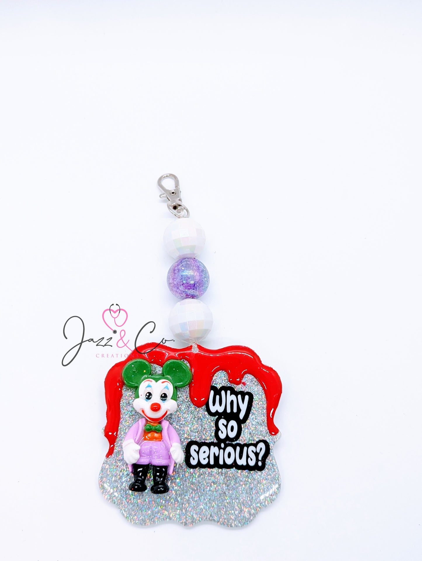 Joker Horror Key Chain