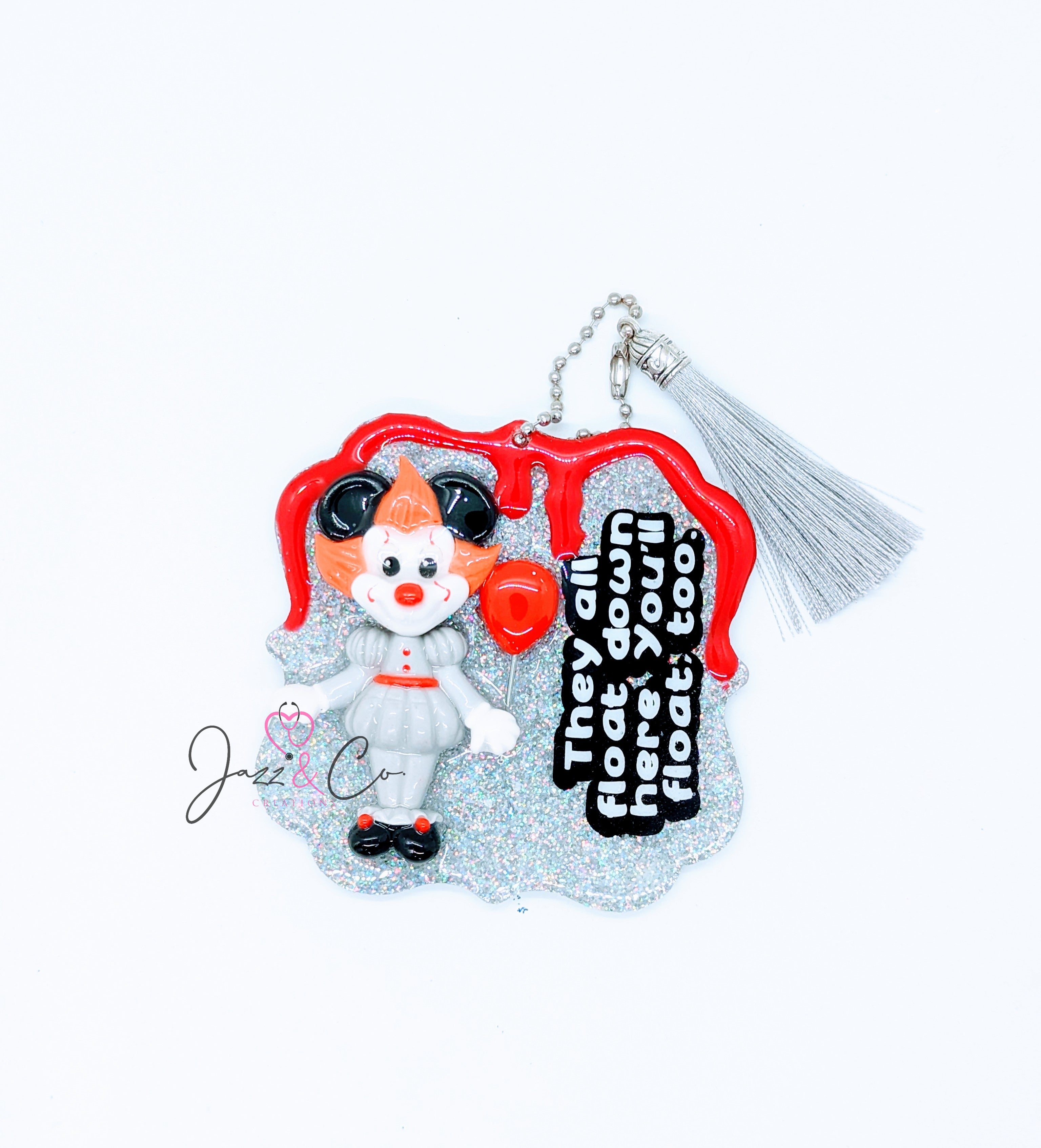 Clown Horror Key Chain