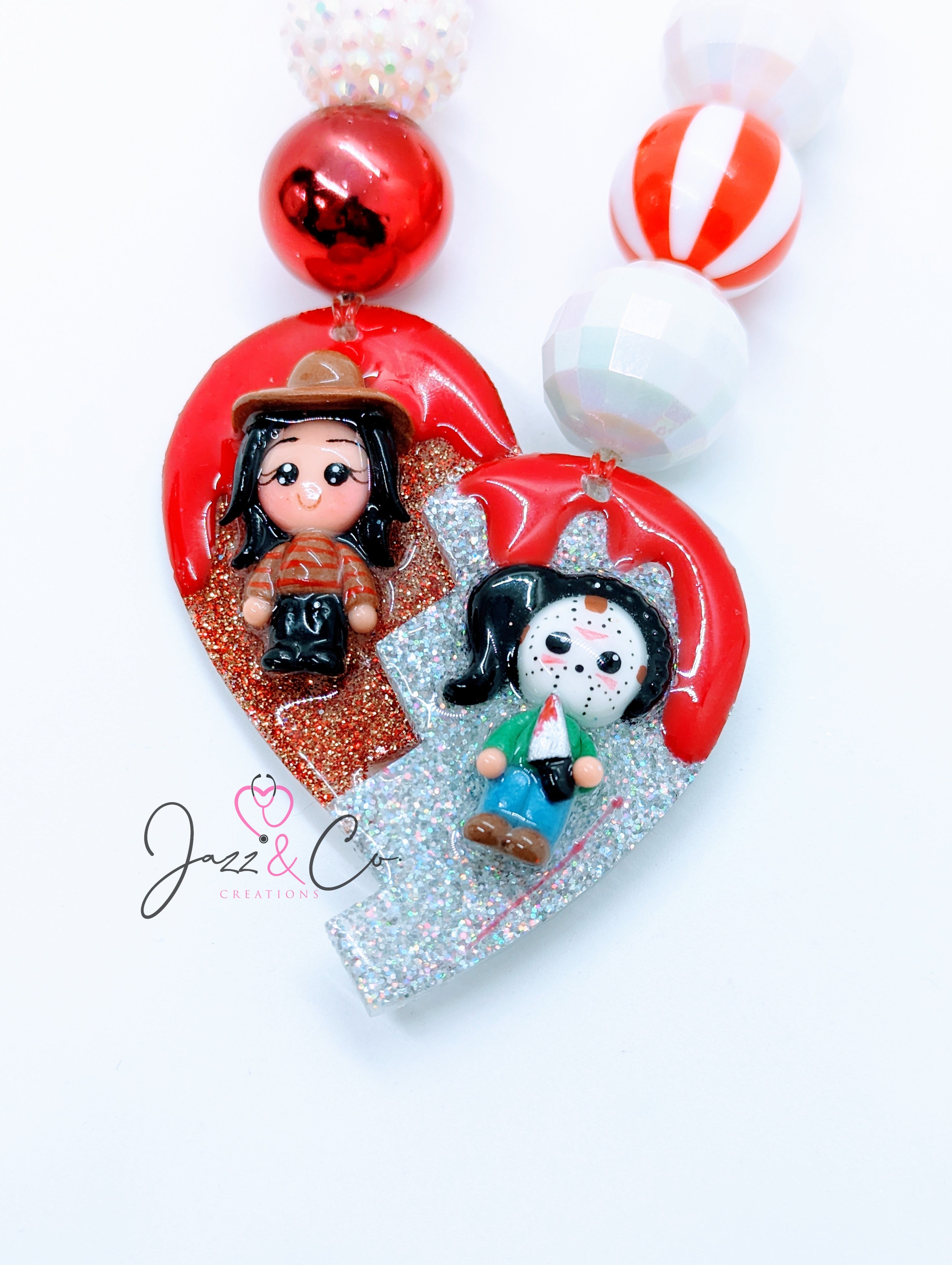 BFF Horror Key Chain