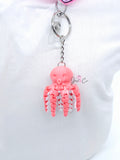Flexible Octopus Badge Reel Charm - Interactive Nurse Accessory