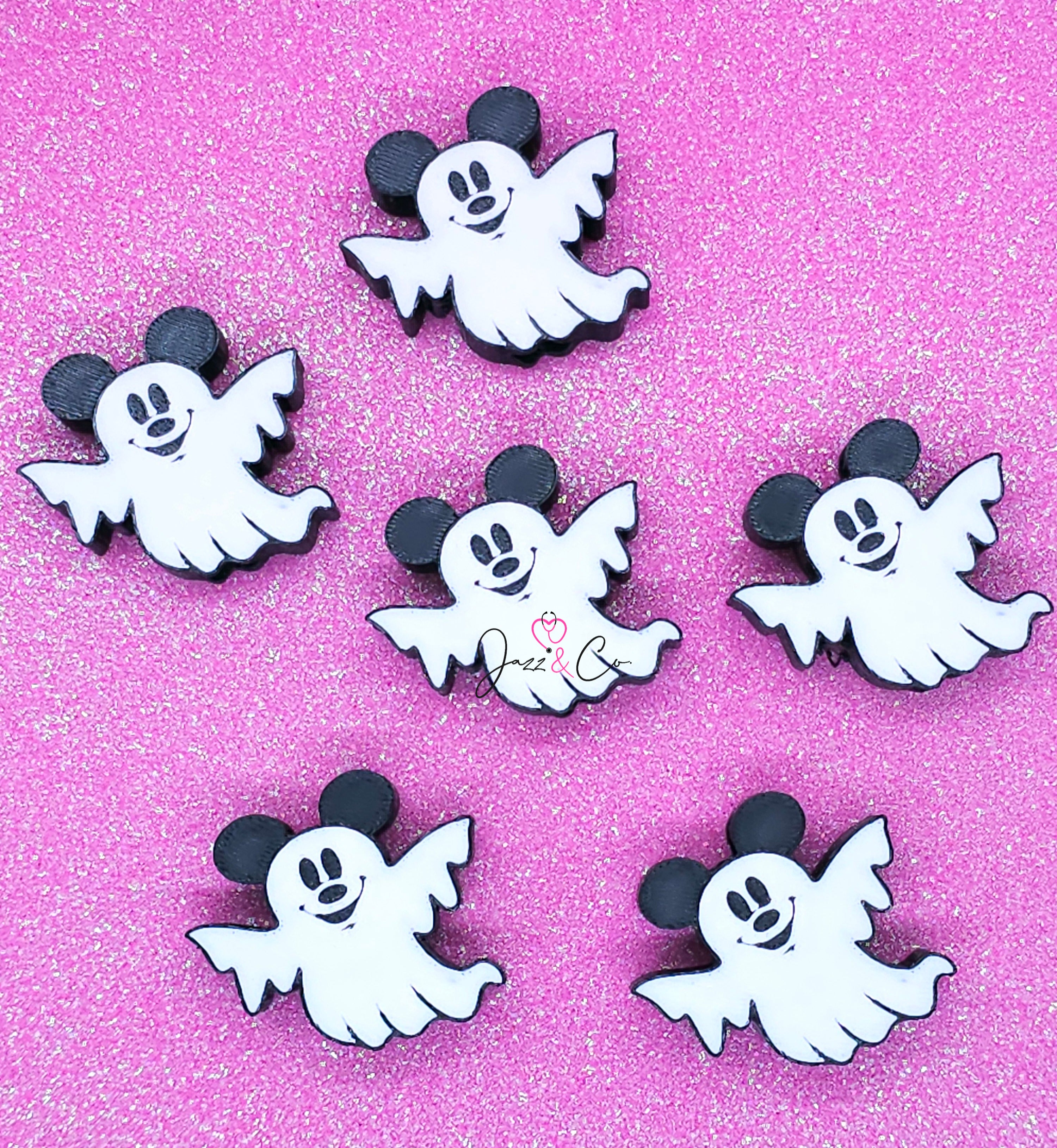 Mouse Ghost Straw Topper
