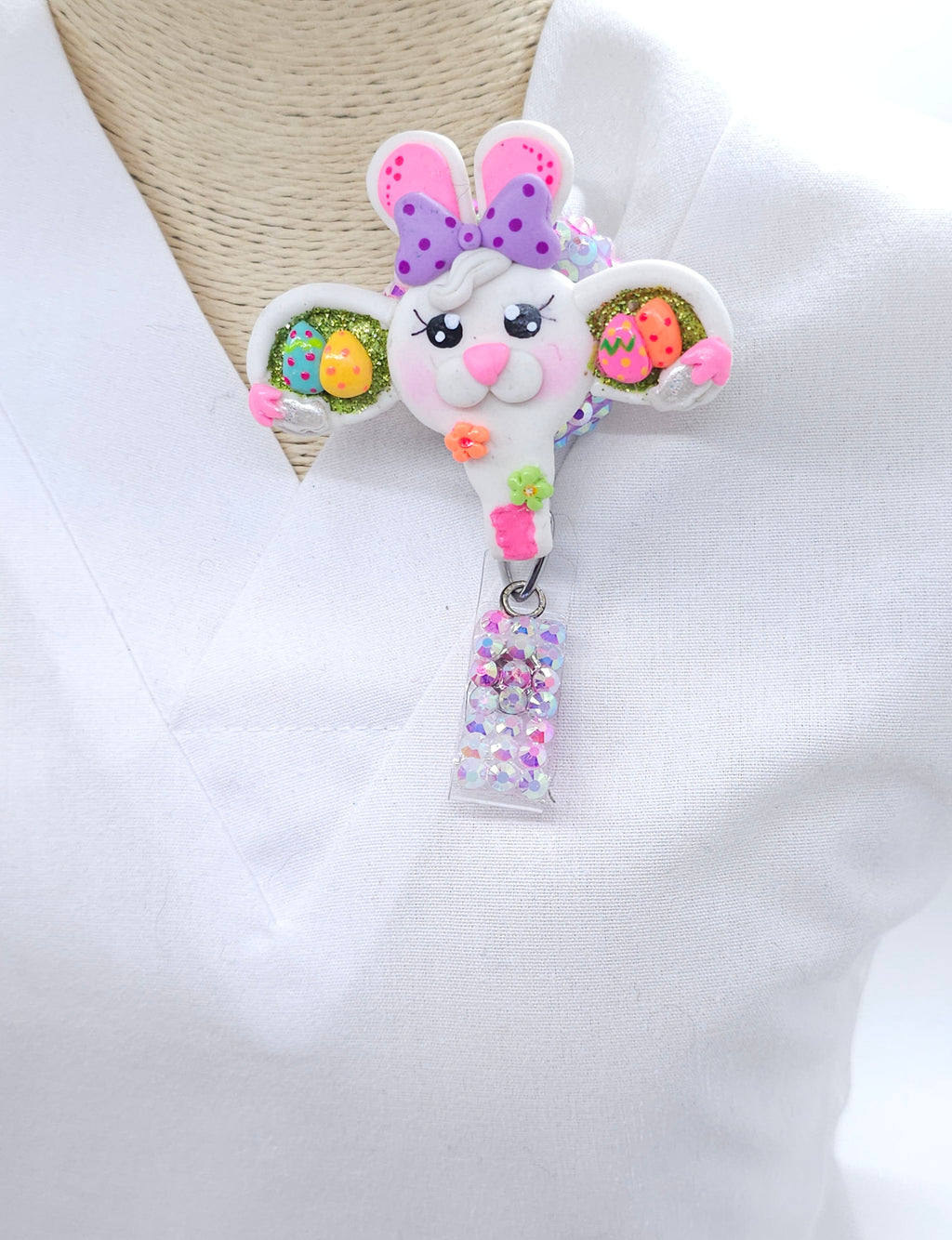 Bunny Uterus Badge Reel