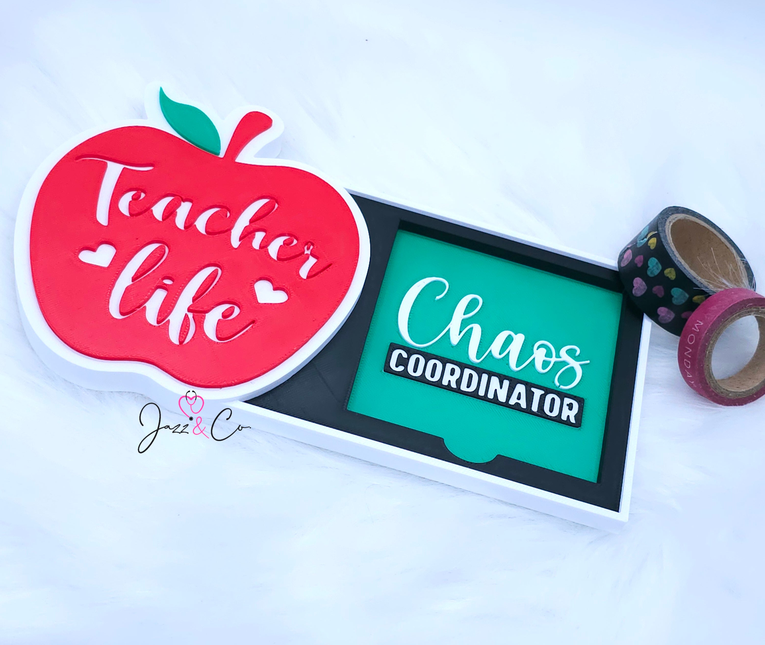 Teacher Sticky Note Holder