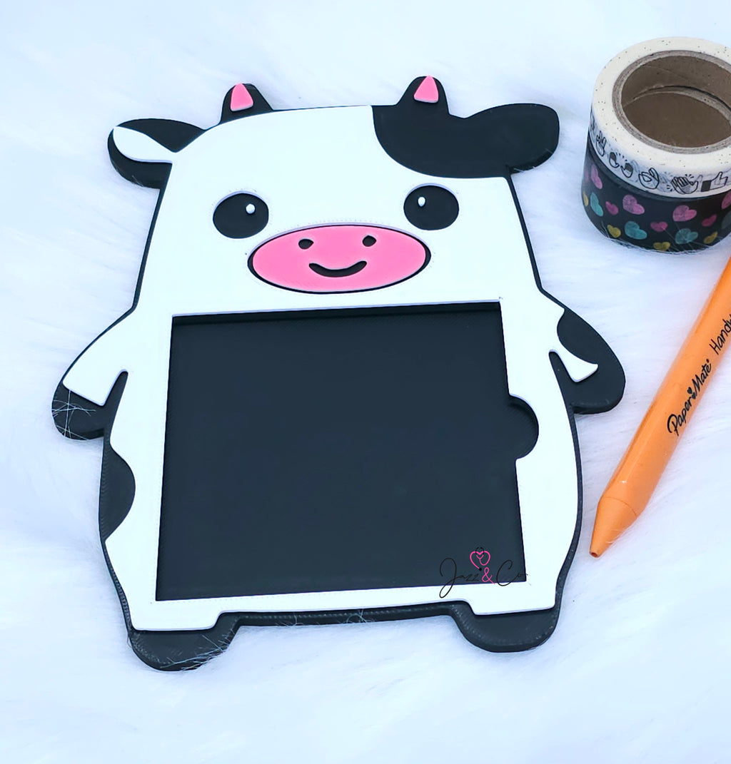 Cow Sticky Note Holder