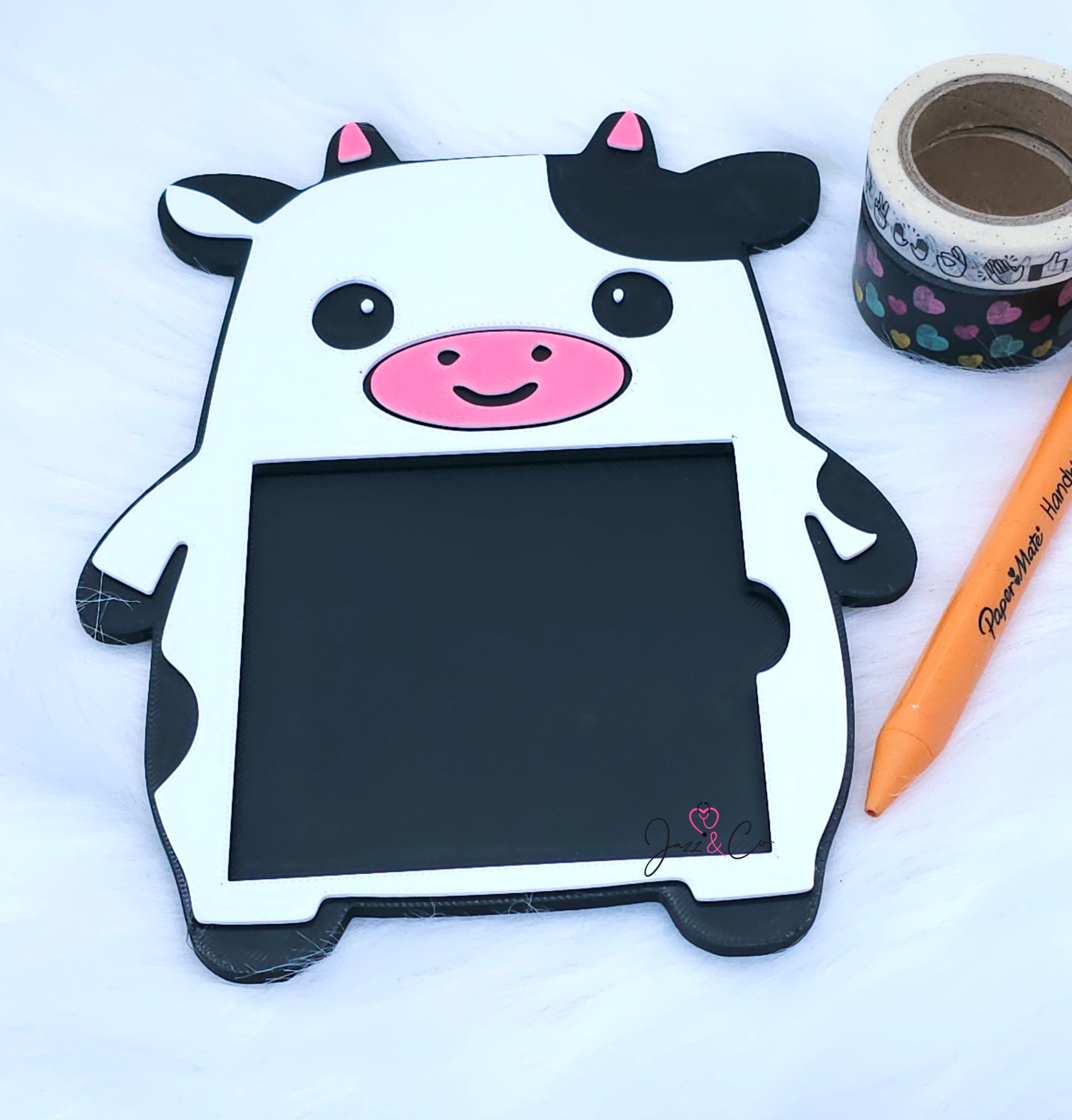 Cow Sticky Note Holder