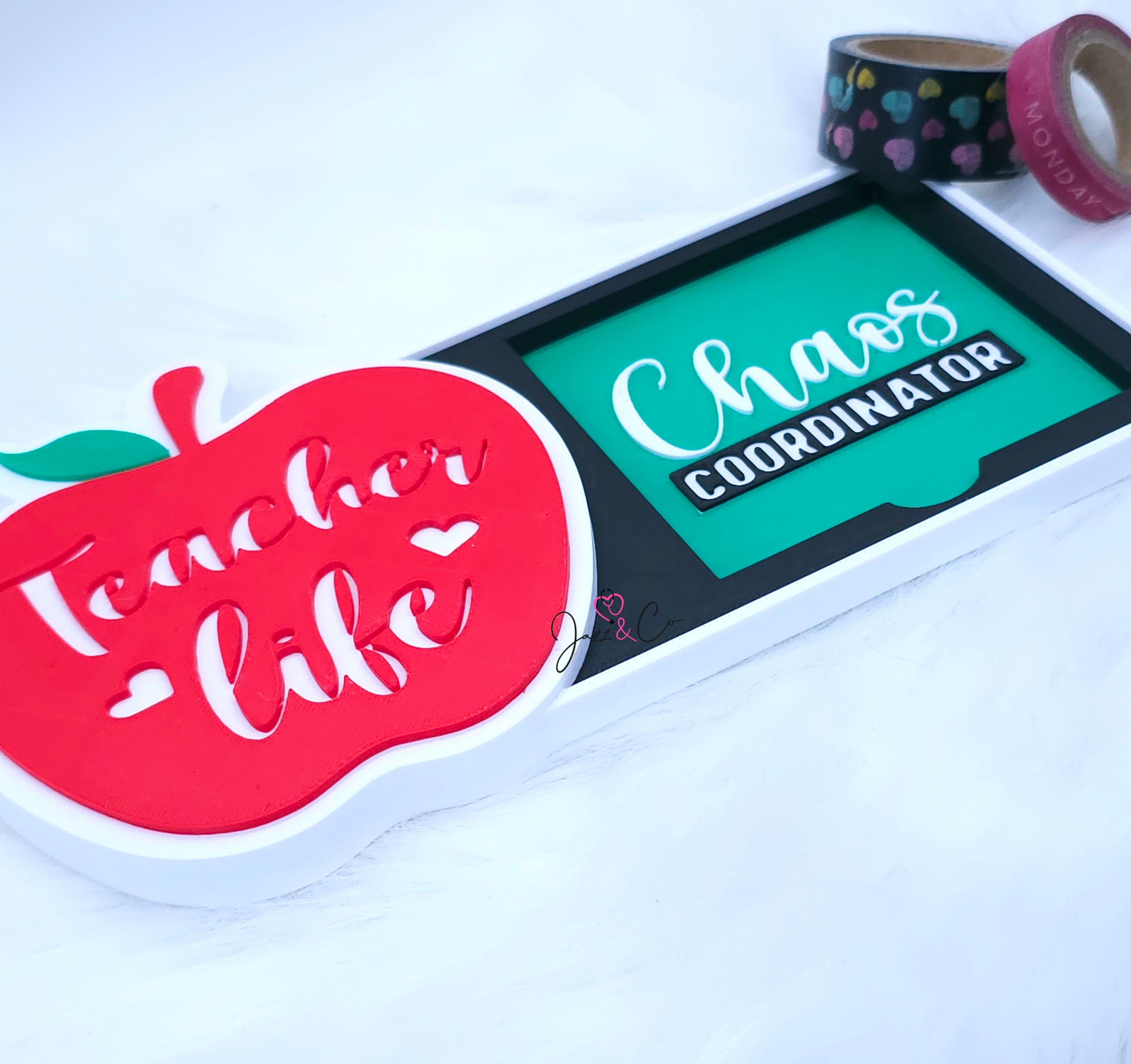 Teacher Sticky Note Holder