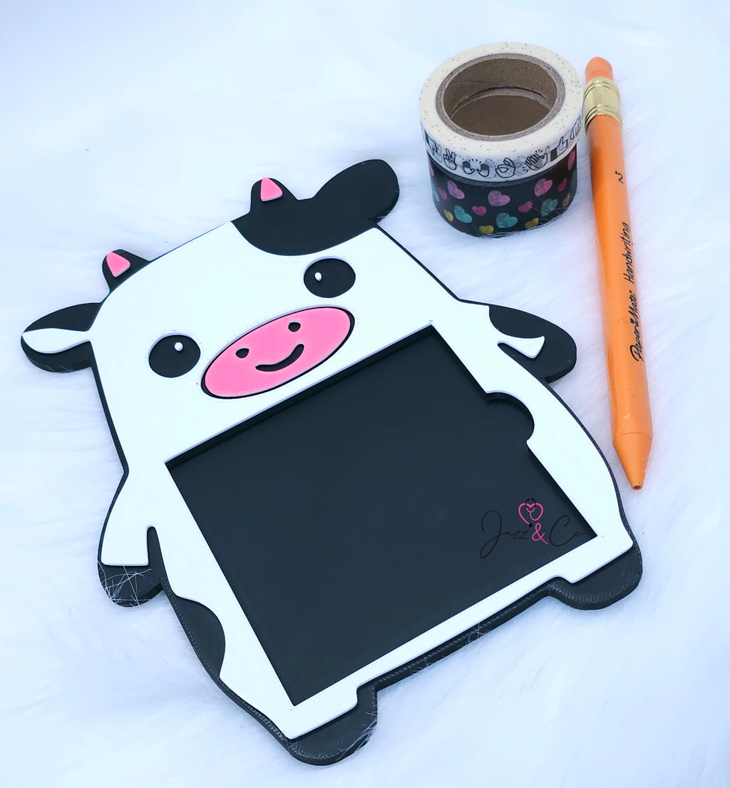 Cow Sticky Note Holder