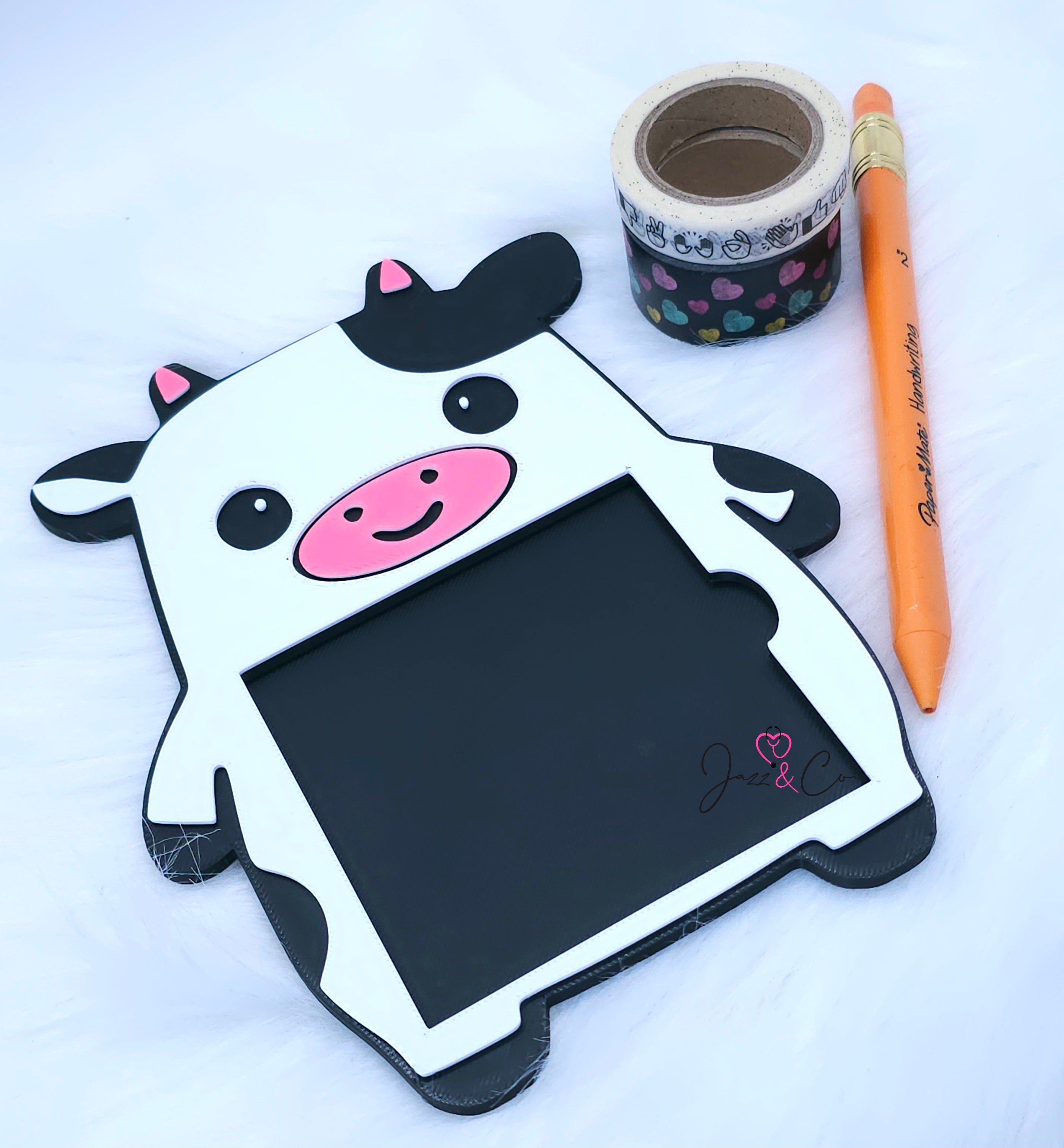 Cow Sticky Note Holder