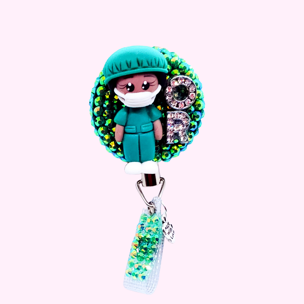 Surgical Nurse & Surgical Tech Badge Reel