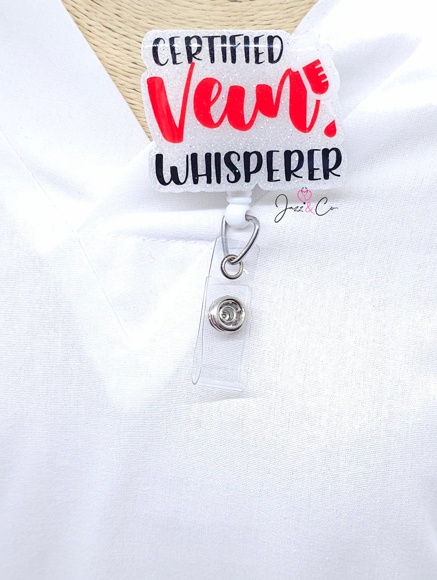 Certified Vein Whisperer Badge Reel