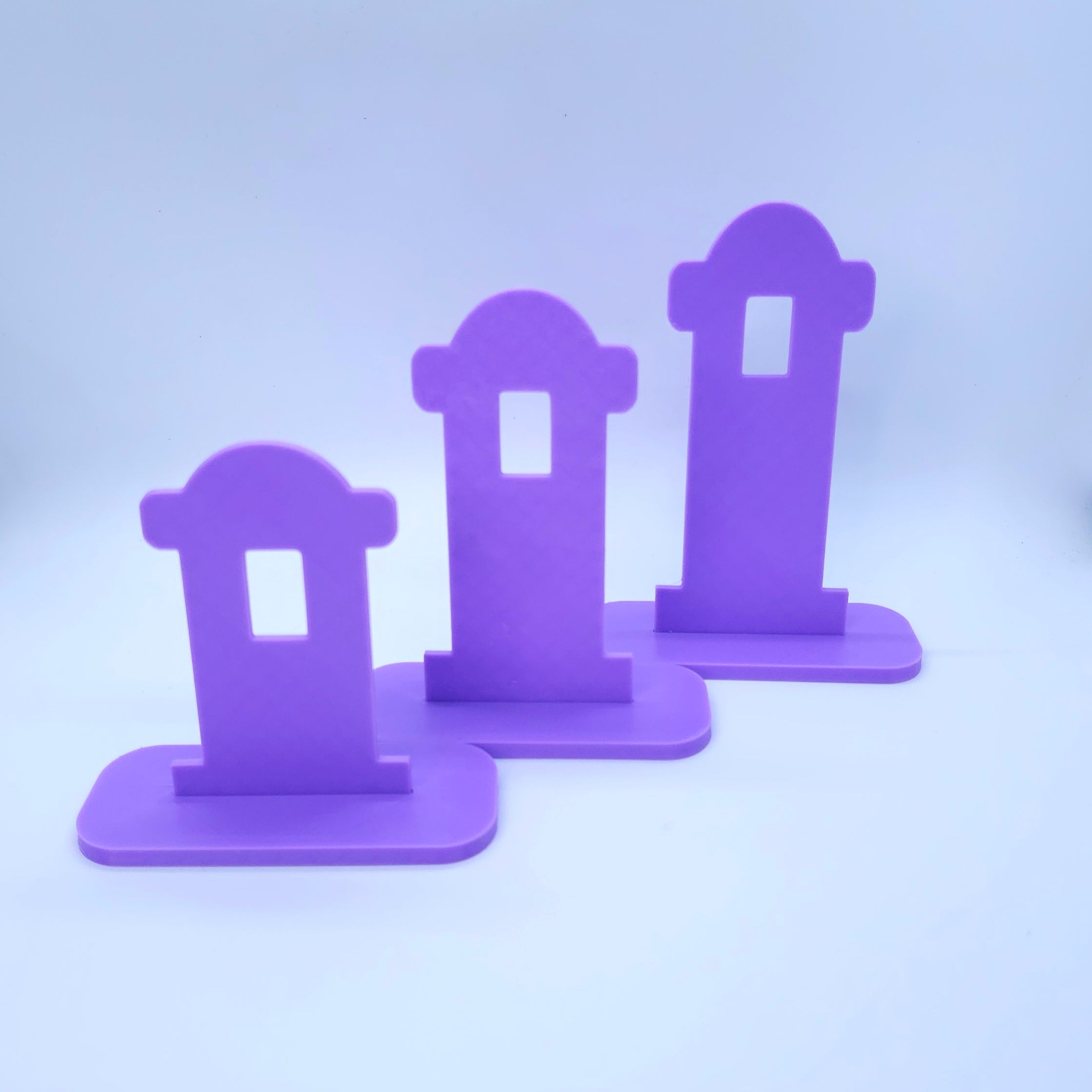 Badge Reel Display Stand - 3D Printed Holder (Small, Medium, Large)