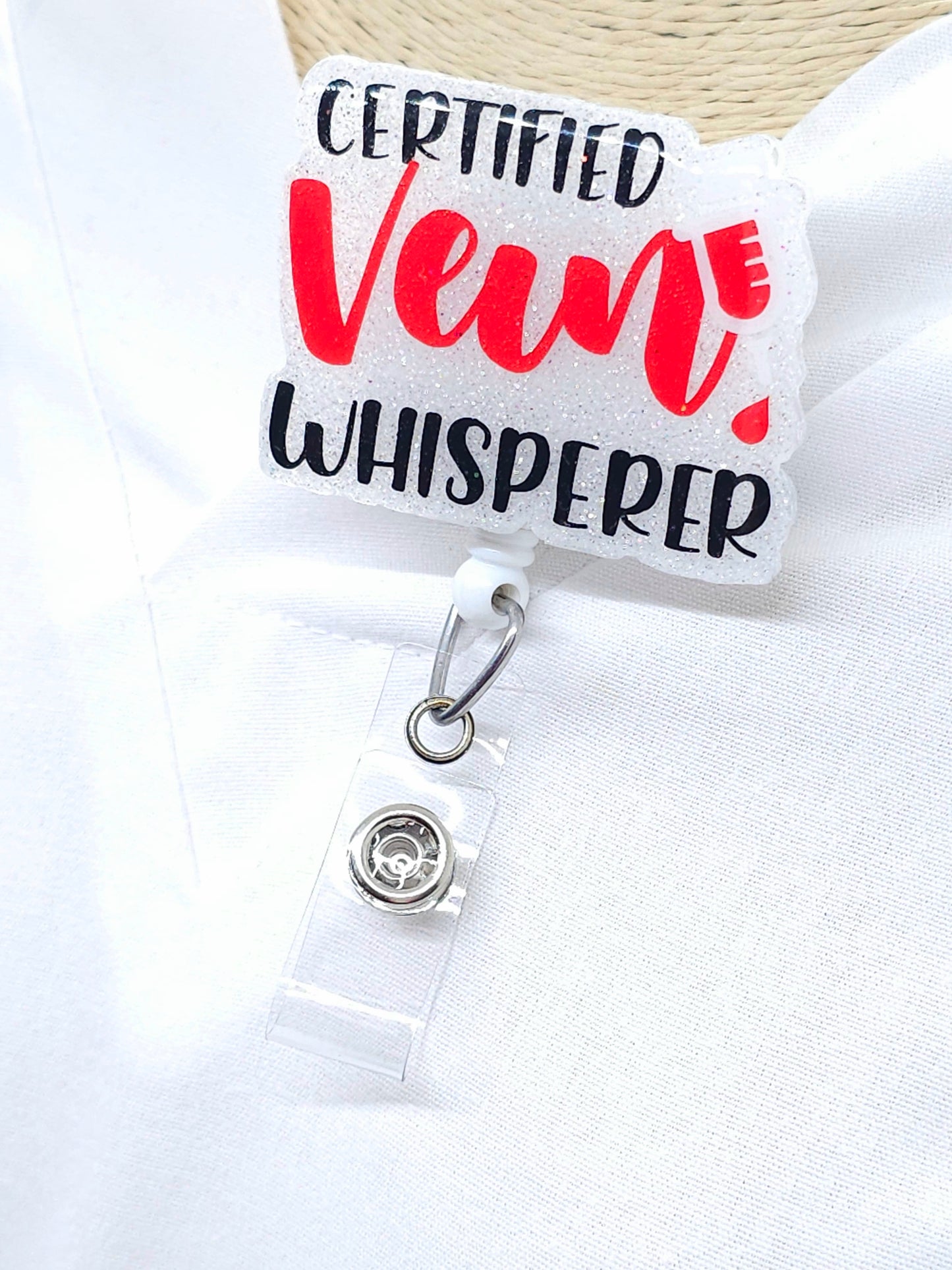 Certified Vein Whisperer Badge Reel