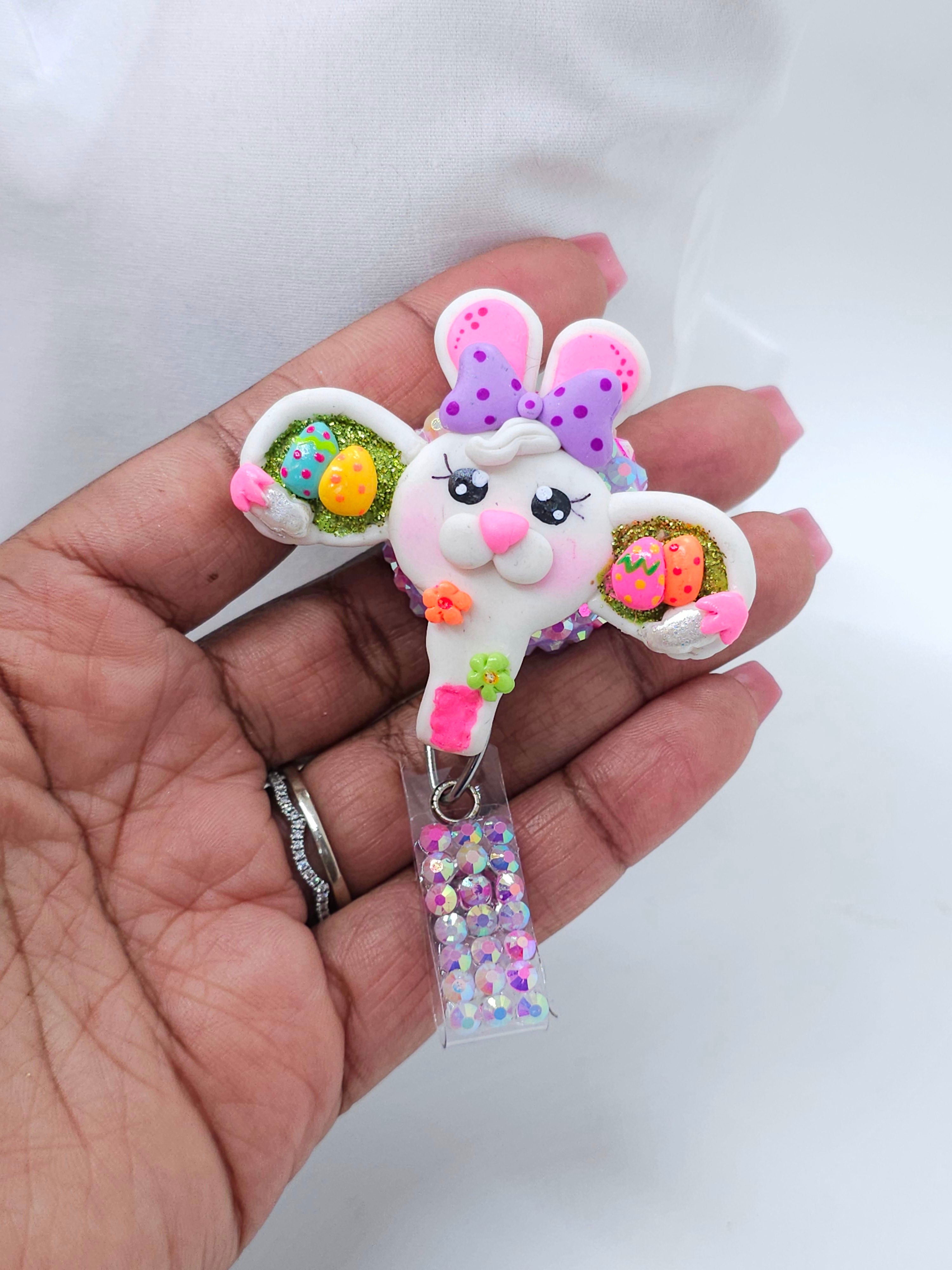 Bunny Uterus Badge Reel