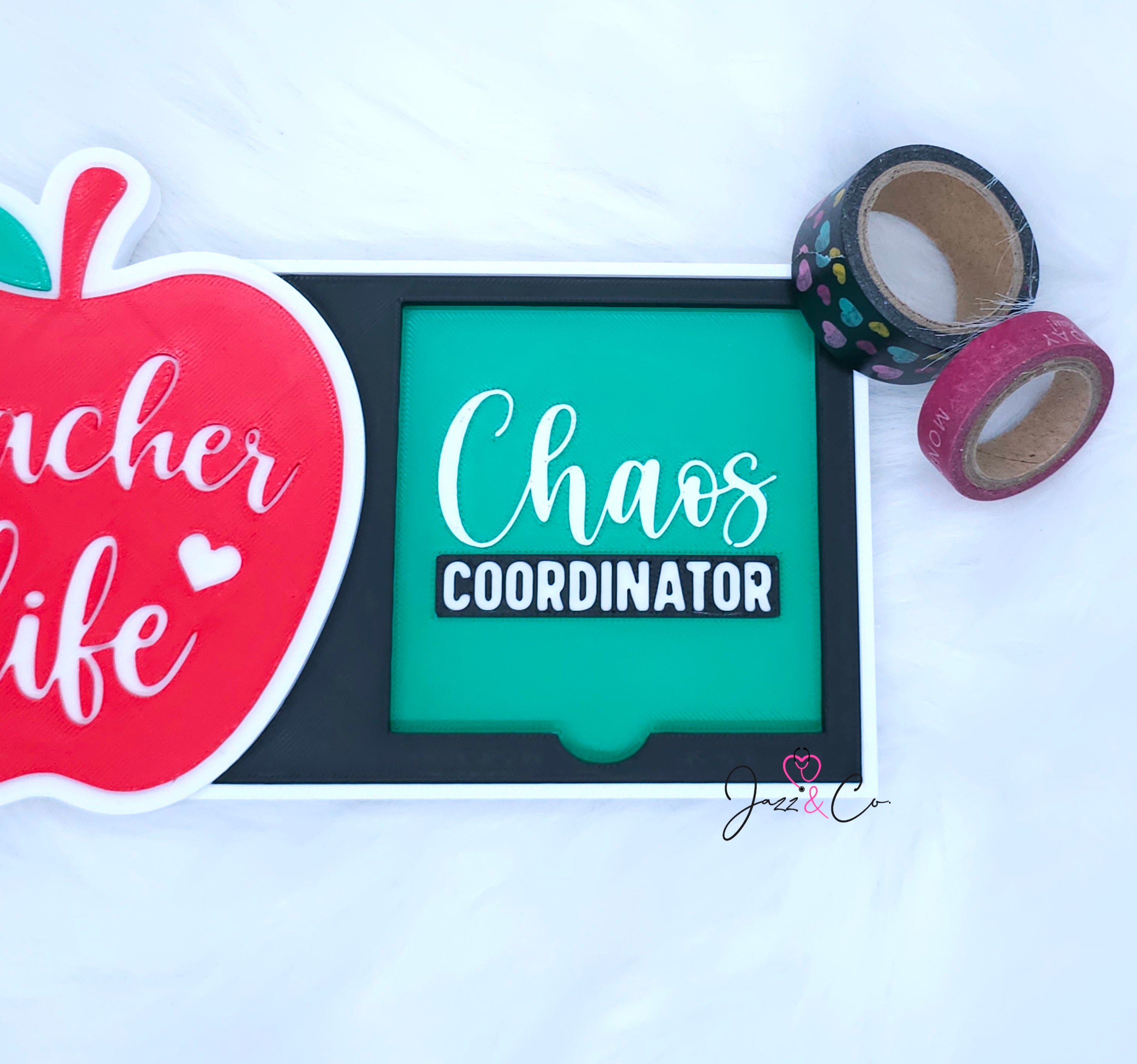 Teacher Sticky Note Holder