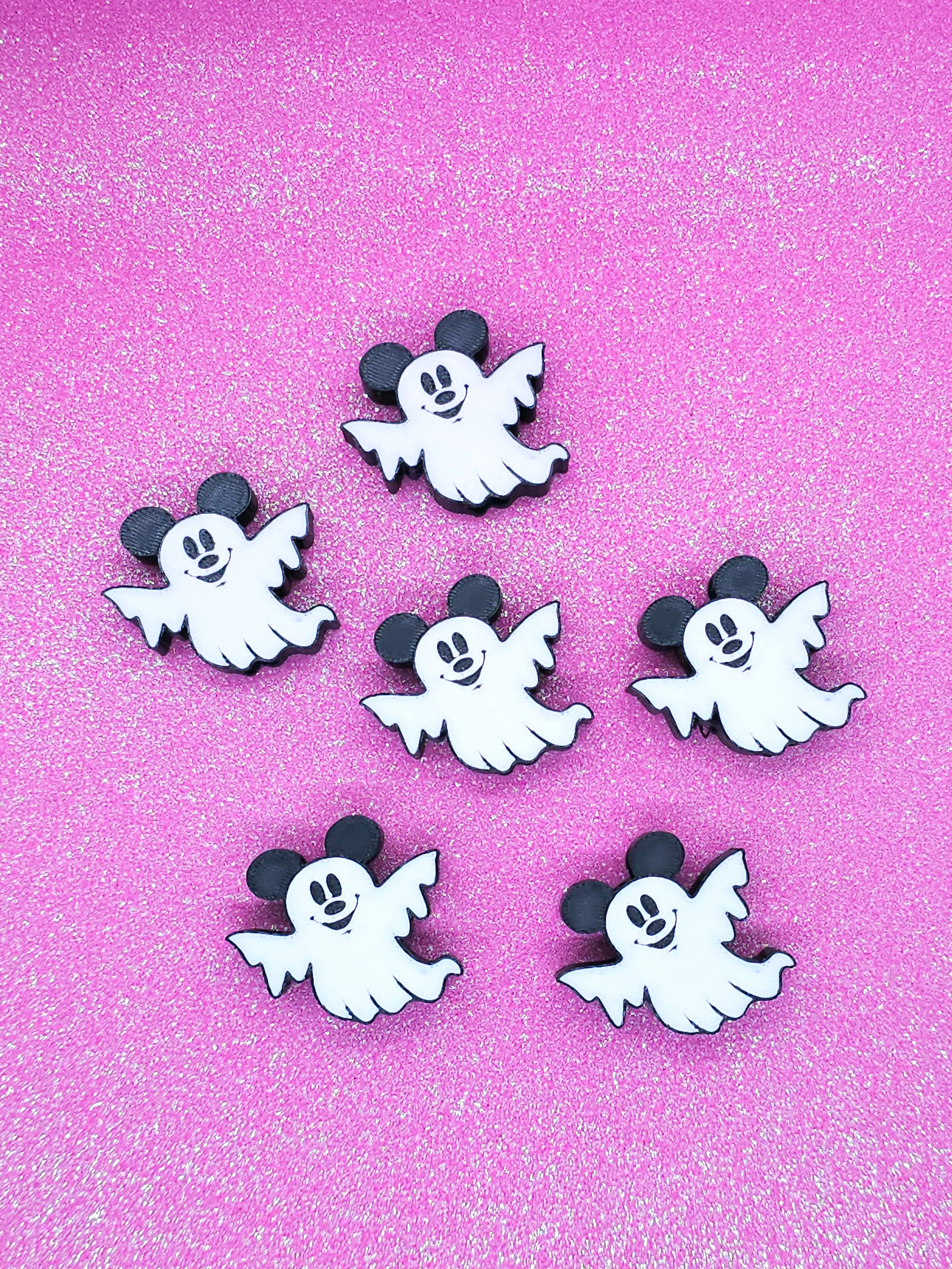 Mouse Ghost Straw Topper