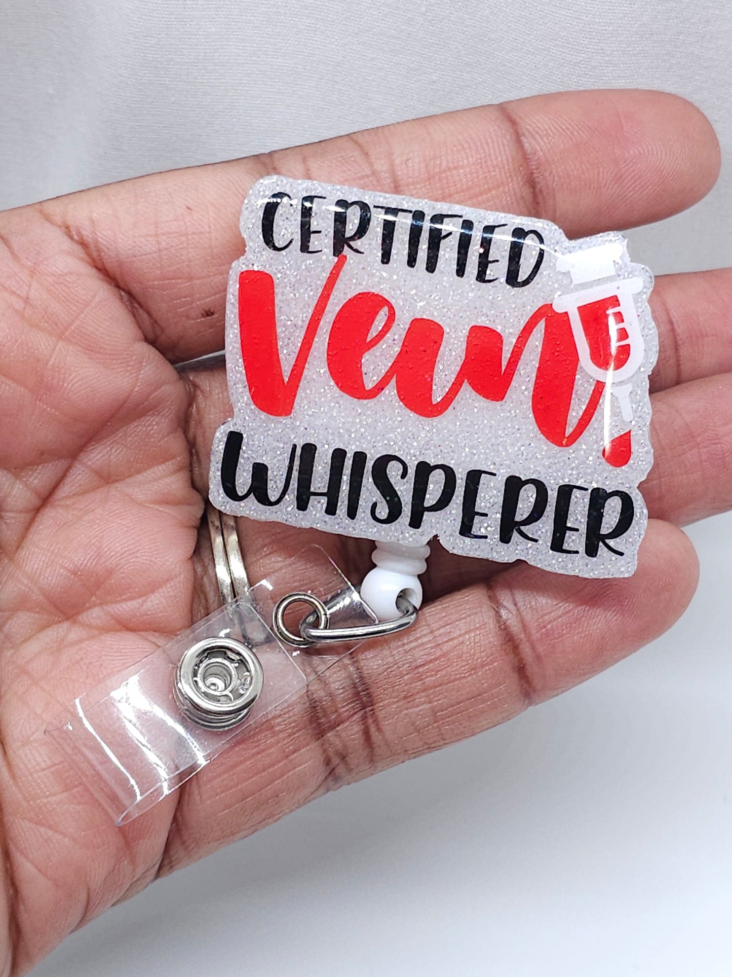 Certified Vein Whisperer Badge Reel