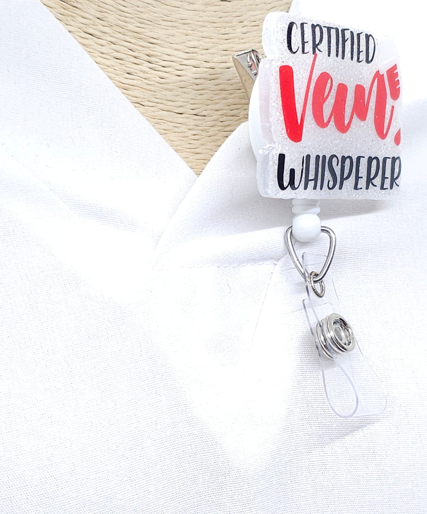 Certified Vein Whisperer Badge Reel