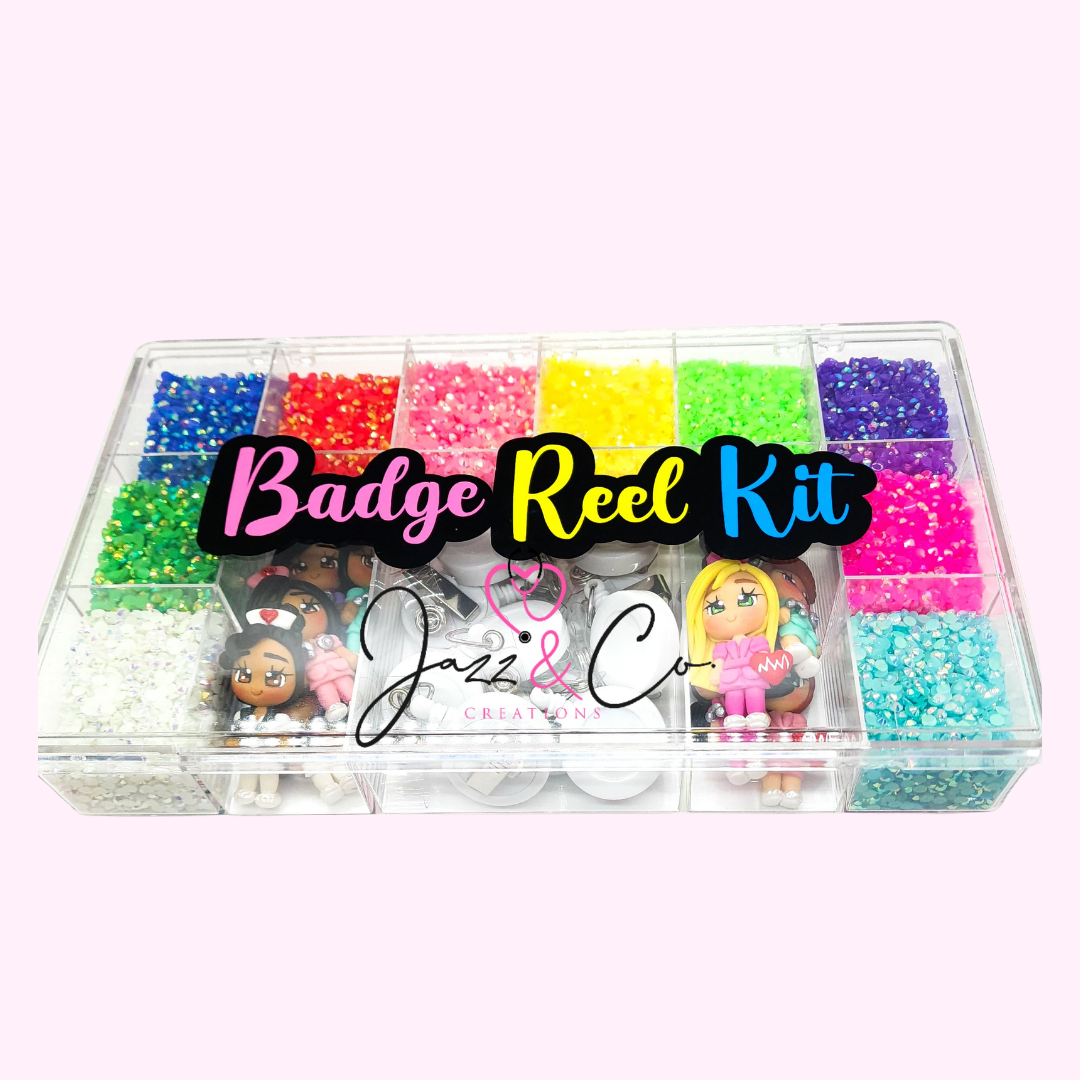 DIY Rhinestone Kit for Badge Reels